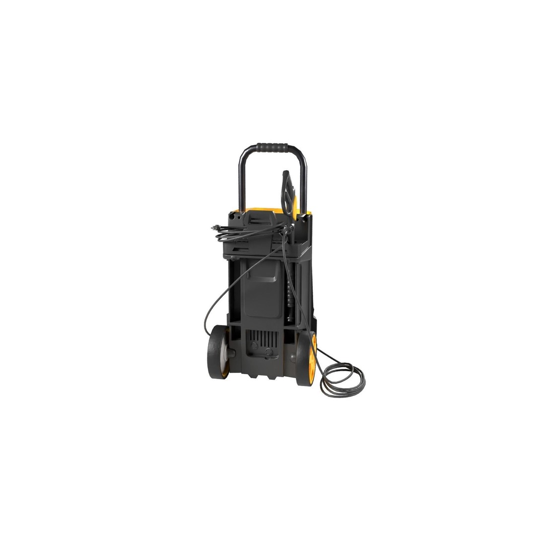 Pressure Washer 3D Model – Low Poly PBR Asset, FBX, OBJ, Blender - View 6