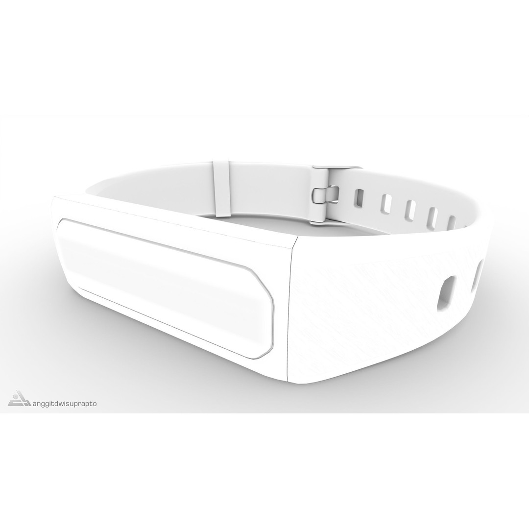 Fitness Tracker 3D Model – Low Poly PBR Asset, FBX