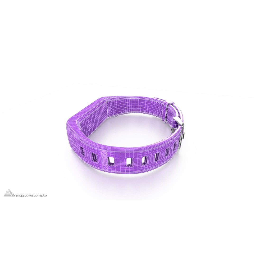 Fitness Tracker 3D Model – Low Poly PBR Asset, FBX - View 13