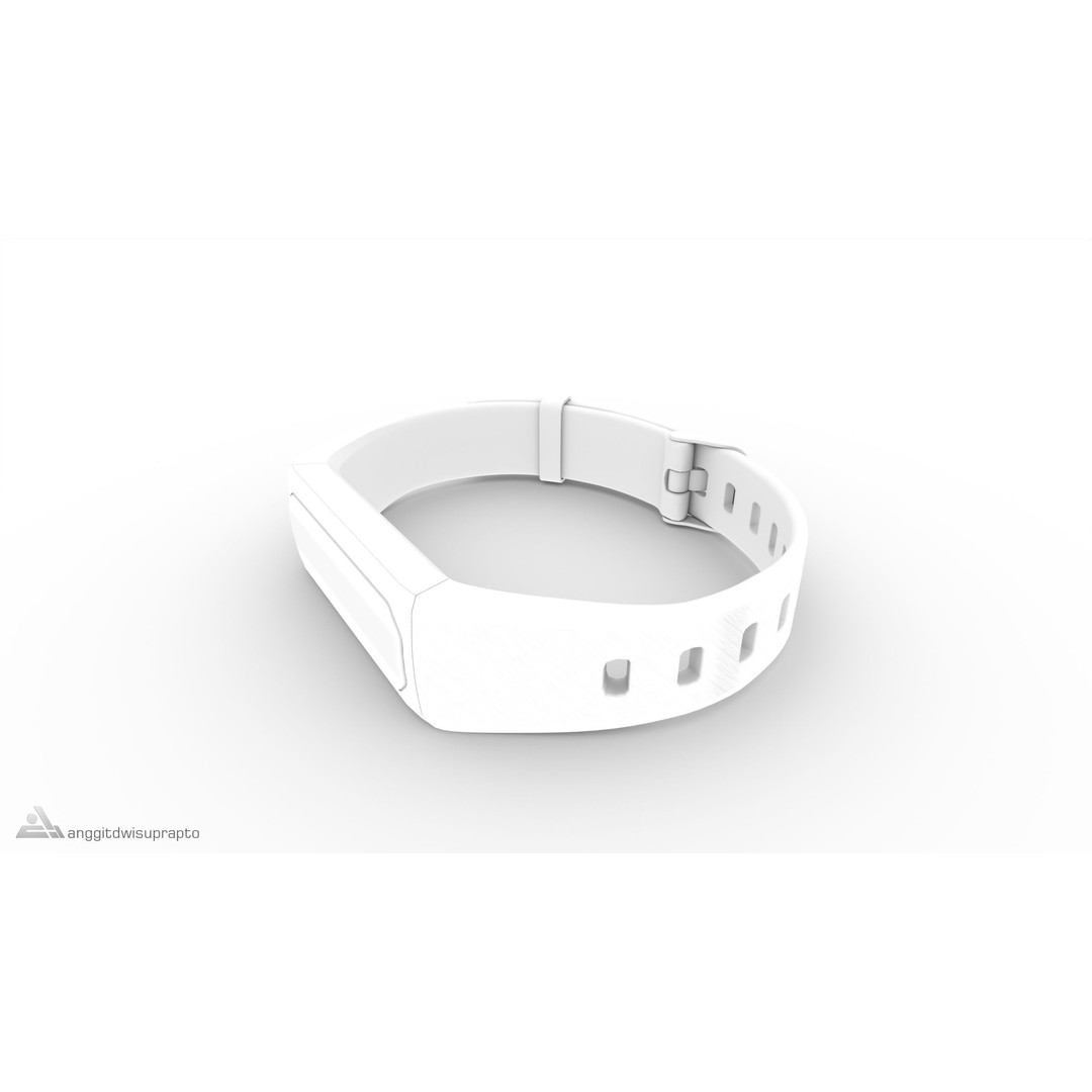 Fitness Tracker 3D Model – Low Poly PBR Asset, FBX - View 19