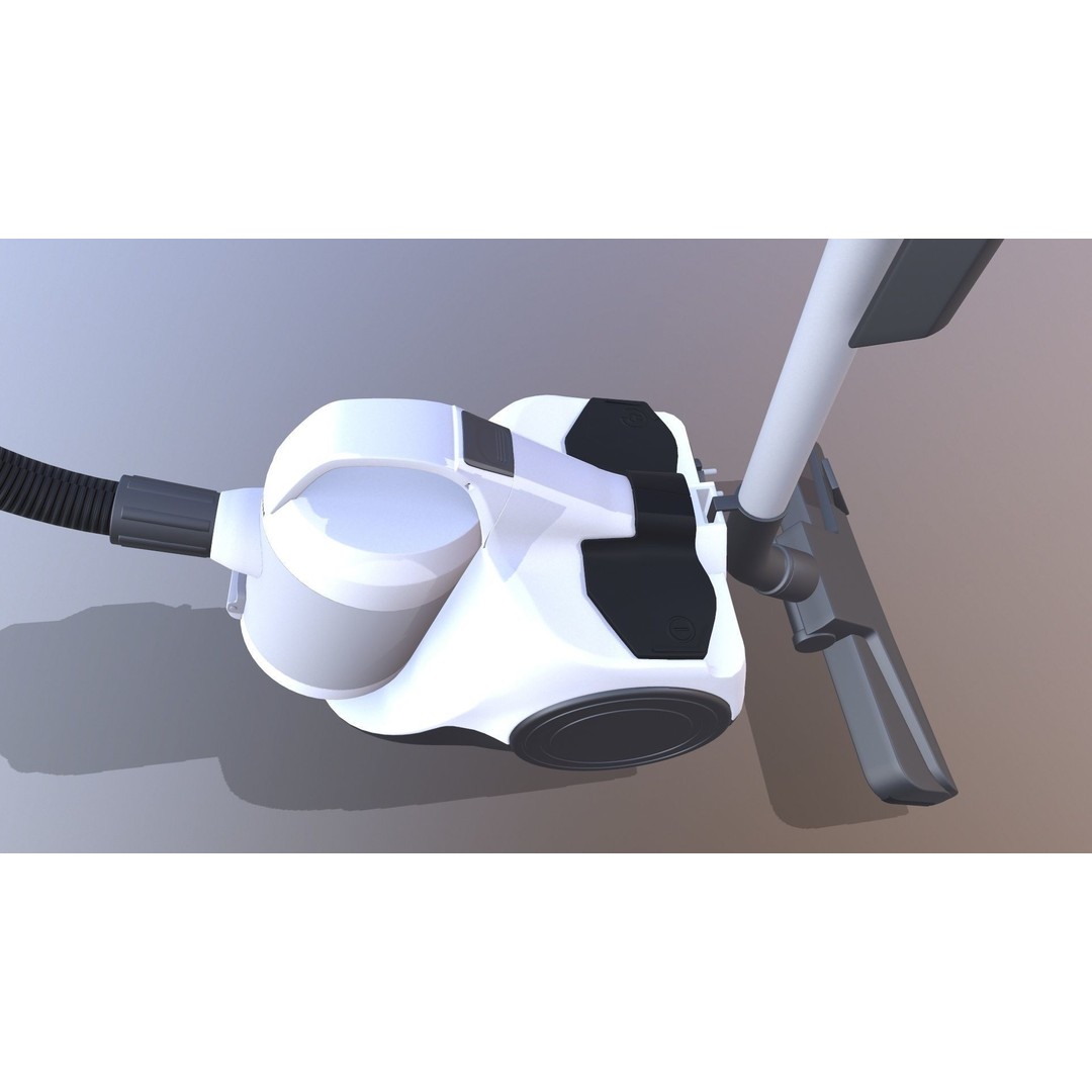 Vacuum Cleaner 3D Model – Realistic Game-Ready Asset, FBX, OBJ - View 10