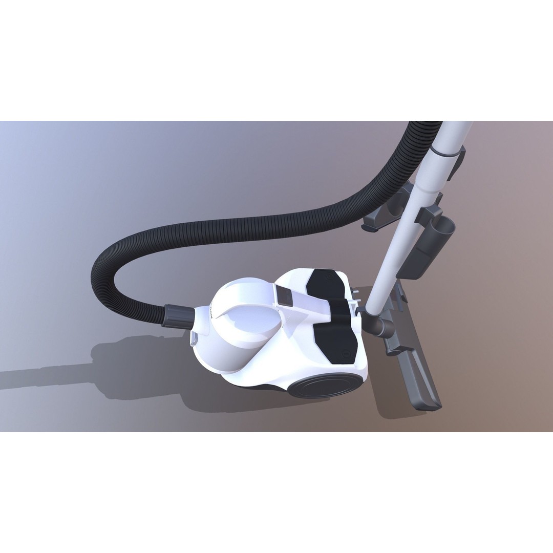 Vacuum Cleaner 3D Model – Realistic Game-Ready Asset, FBX, OBJ - View 11