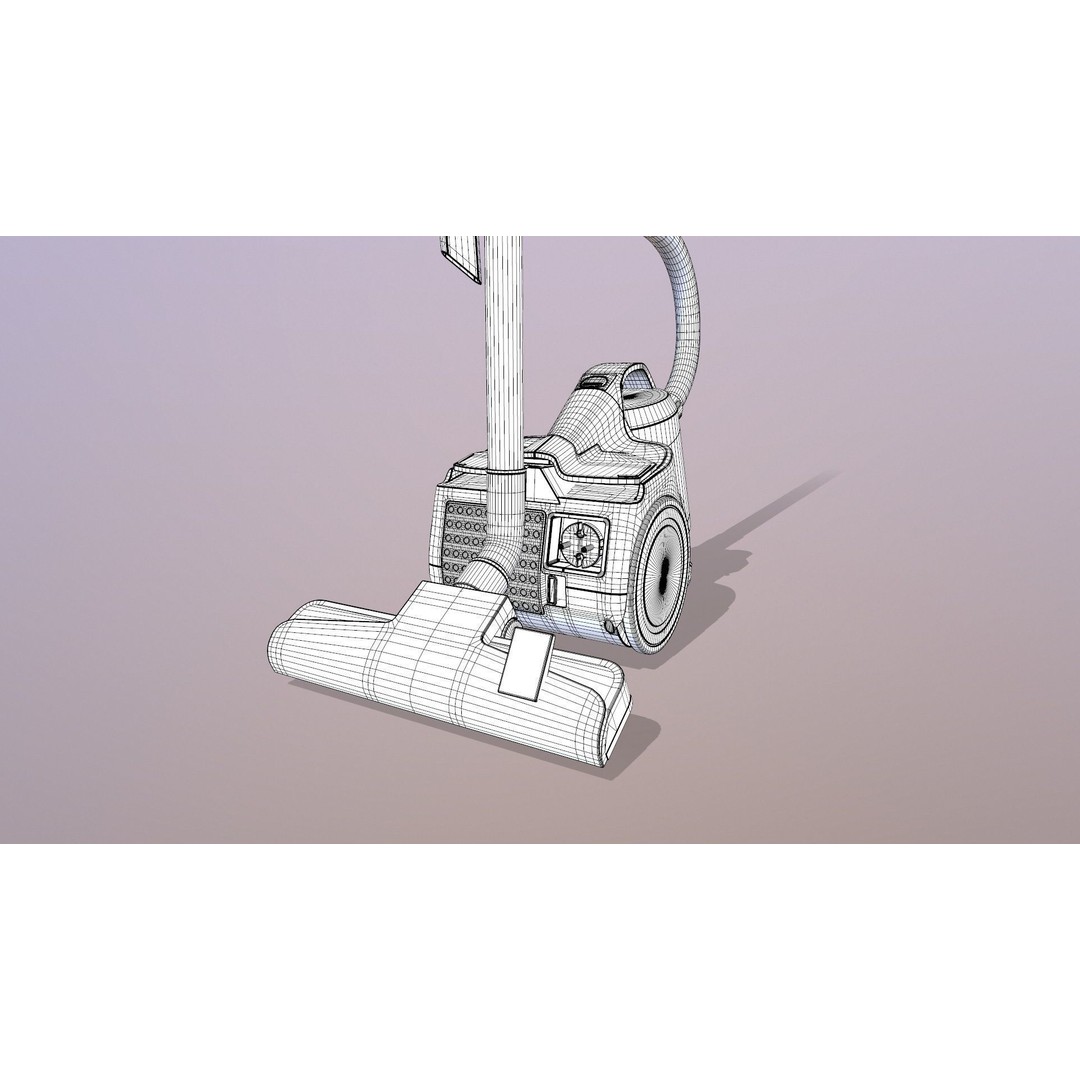 Vacuum Cleaner 3D Model – Realistic Game-Ready Asset, FBX, OBJ - View 21