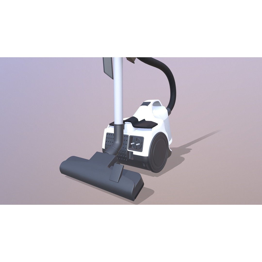 Vacuum Cleaner 3D Model – Realistic Game-Ready Asset, FBX, OBJ - View 5