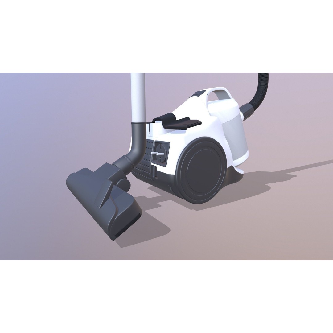 Vacuum Cleaner 3D Model – Realistic Game-Ready Asset, FBX, OBJ - View 6