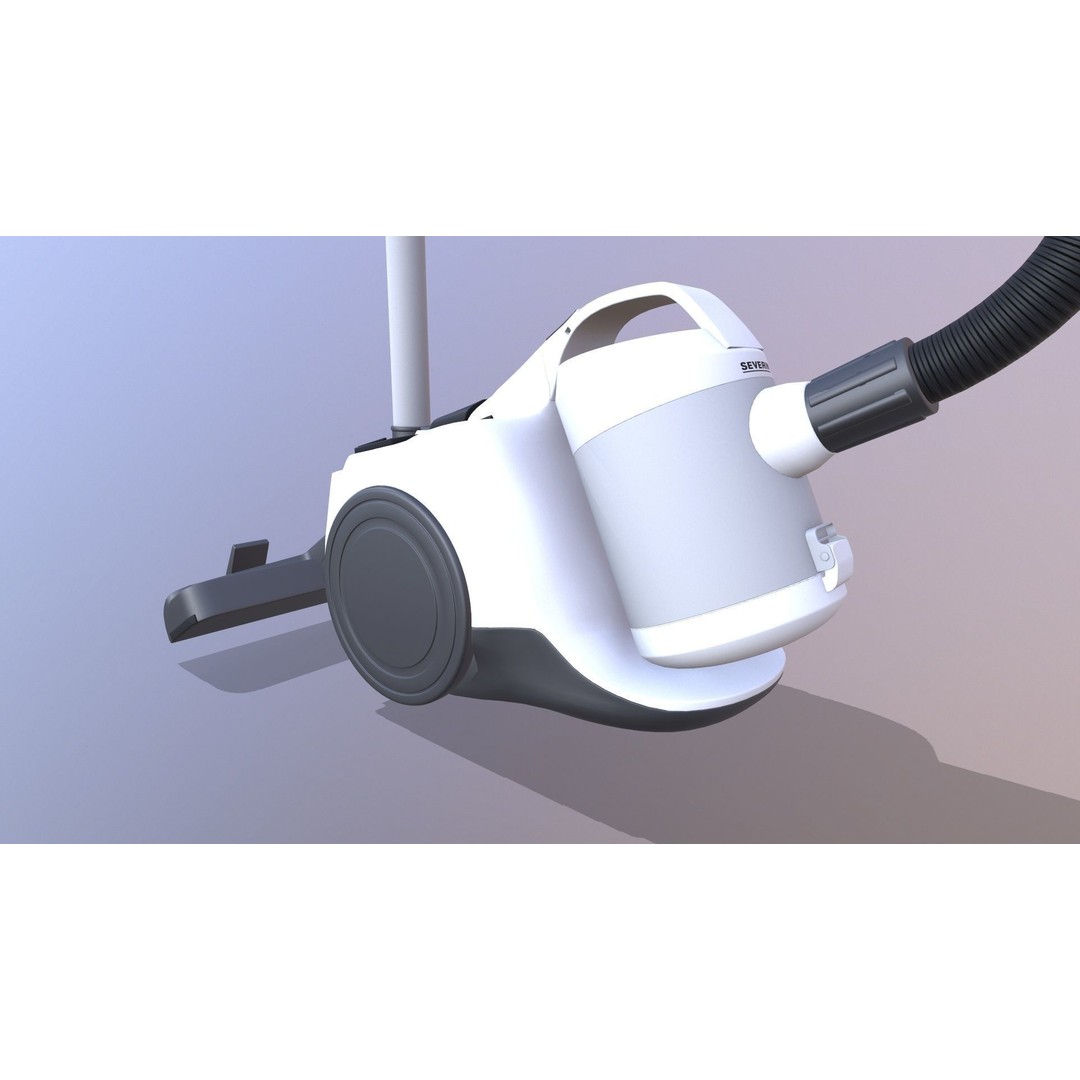 Vacuum Cleaner 3D Model – Realistic Game-Ready Asset, FBX, OBJ - View 7