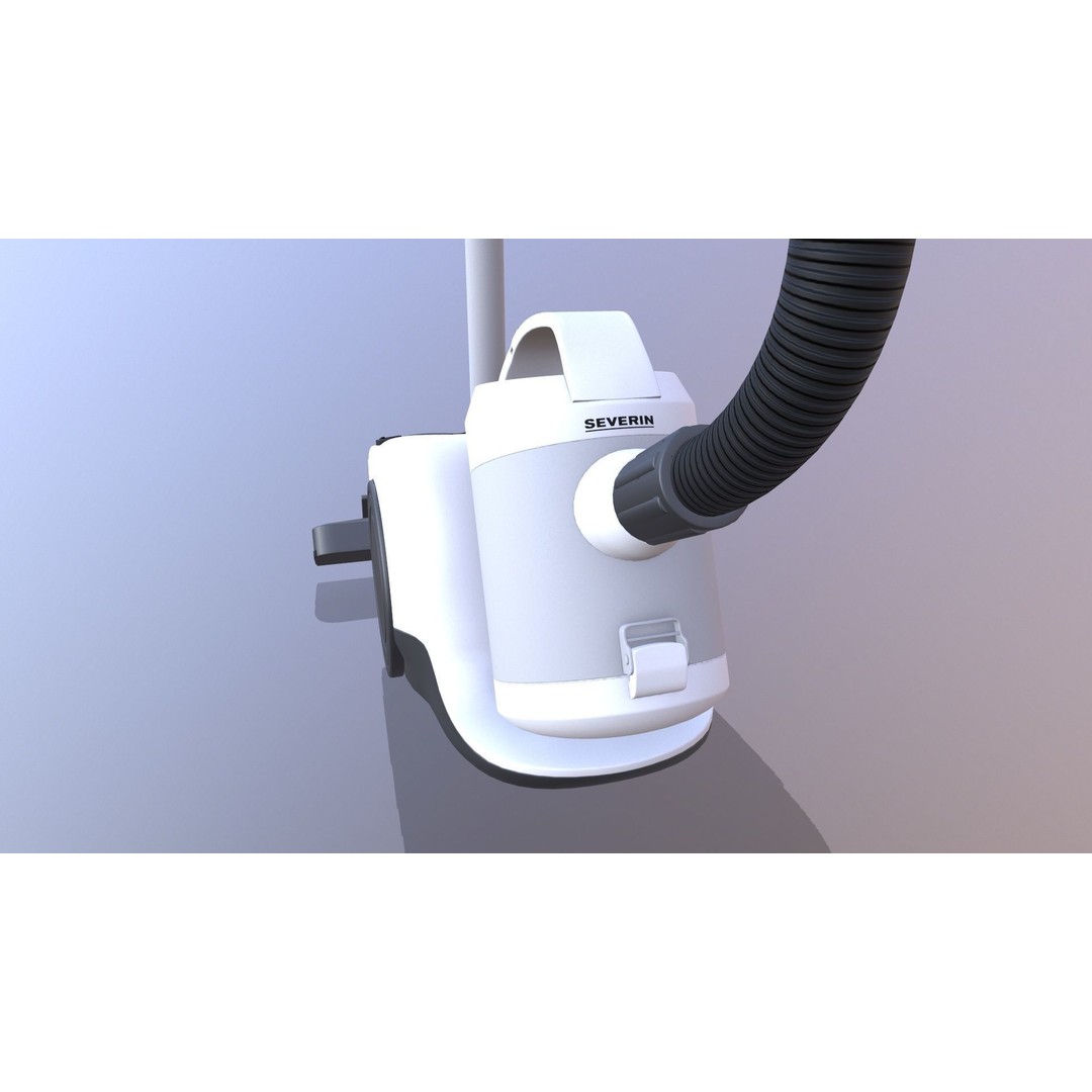 Vacuum Cleaner 3D Model – Realistic Game-Ready Asset, FBX, OBJ - View 8