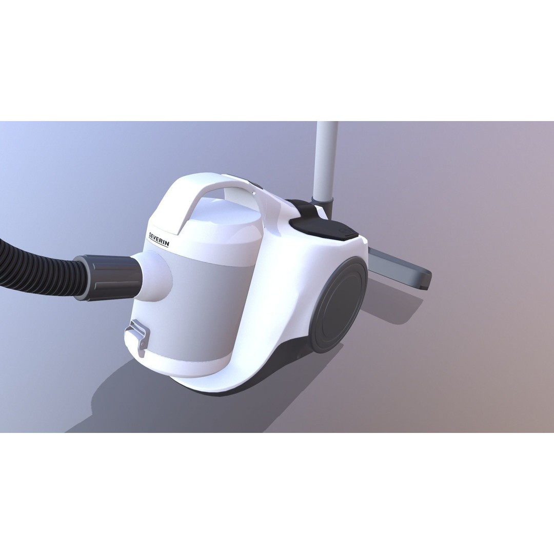 Vacuum Cleaner 3D Model – Realistic Game-Ready Asset, FBX, OBJ - View 9