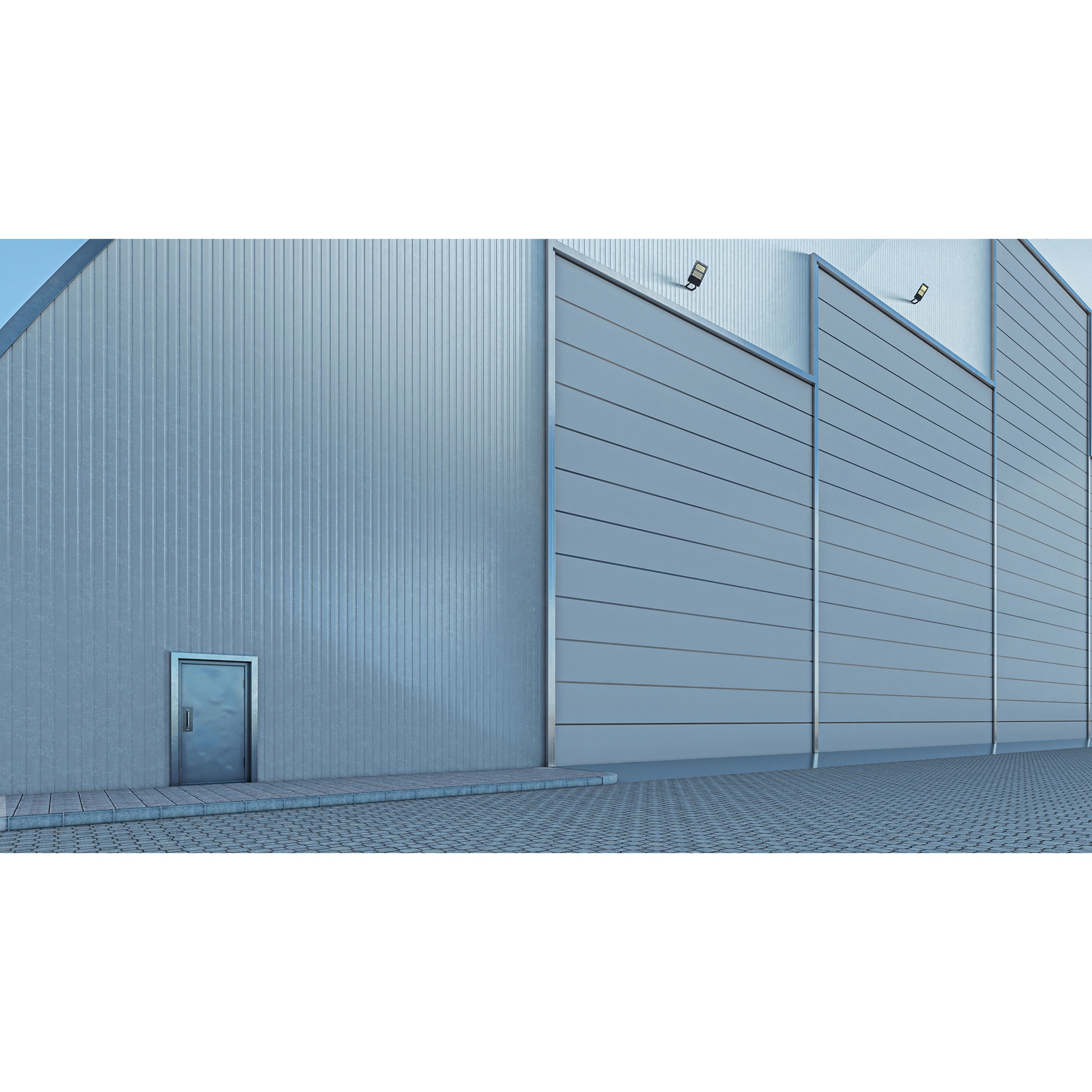 Hangar Exterior-Interior - High-Quality 3D Model - View 23