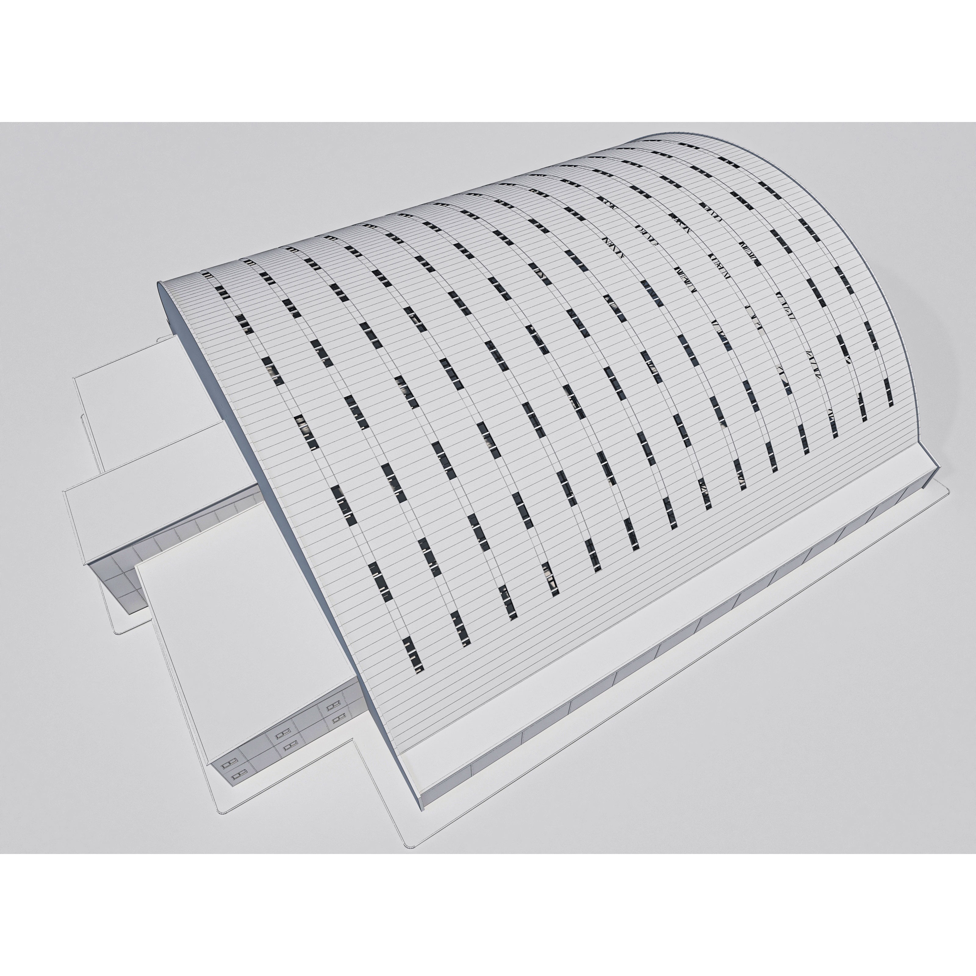 Hangar Exterior-Interior - High-Quality 3D Model - View 37