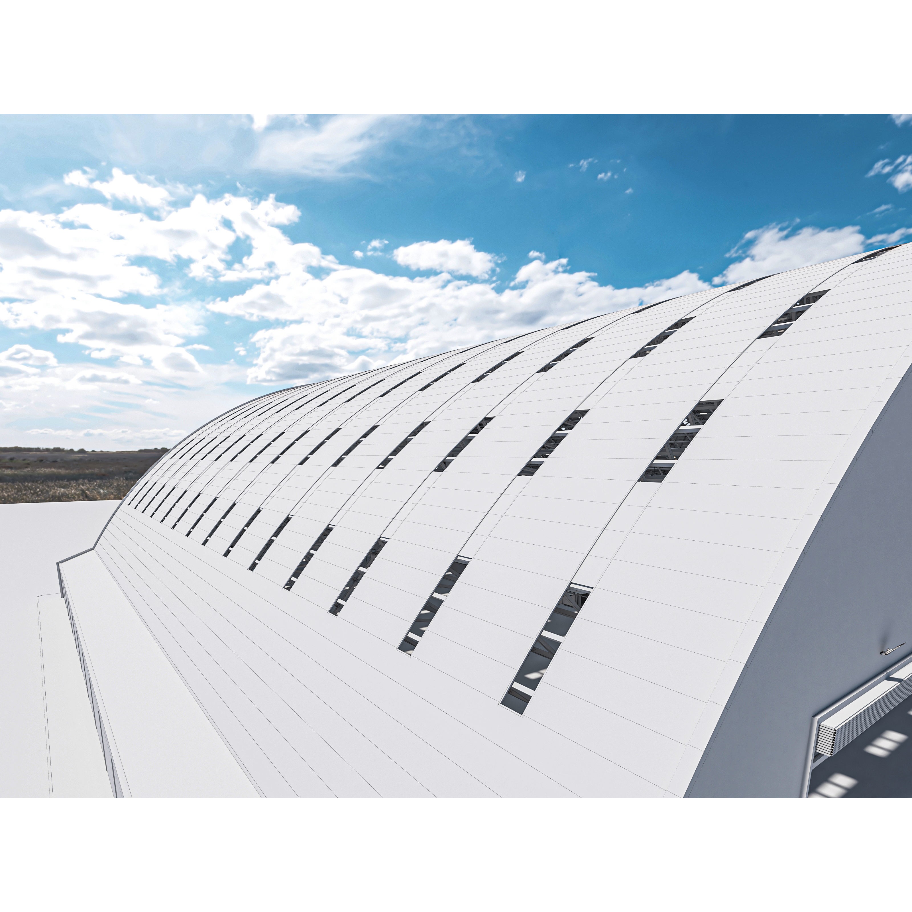 Hangar Exterior-Interior - High-Quality 3D Model - View 38