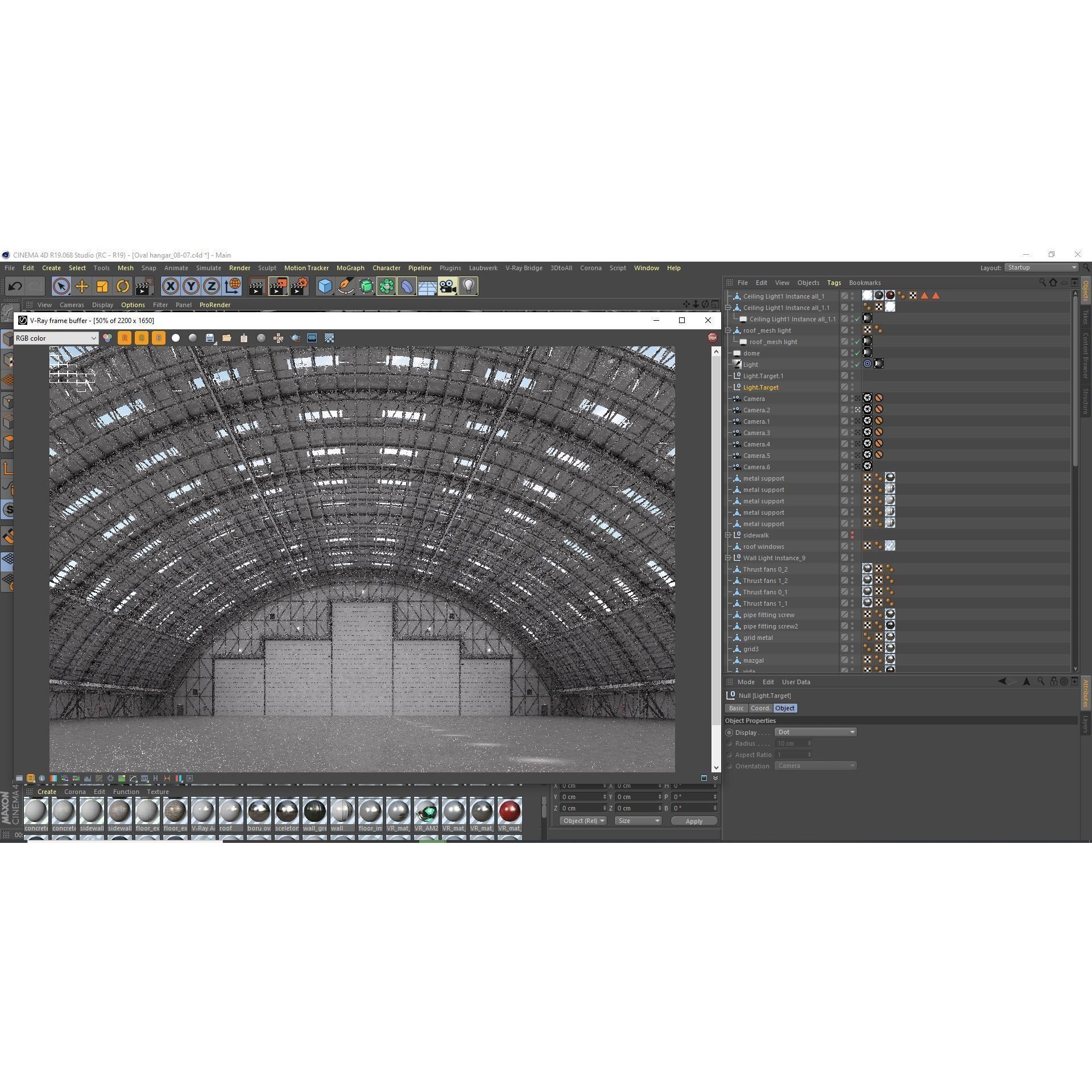 Hangar Exterior-Interior - High-Quality 3D Model - View 41