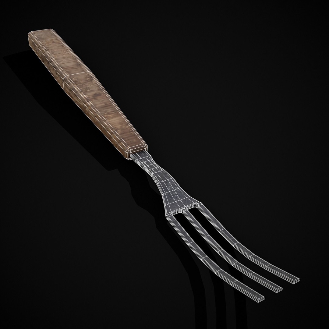 Wooden Medieval Dish Washing Set 3D Model – Low Poly PBR Kitchenware, FBX - View 26