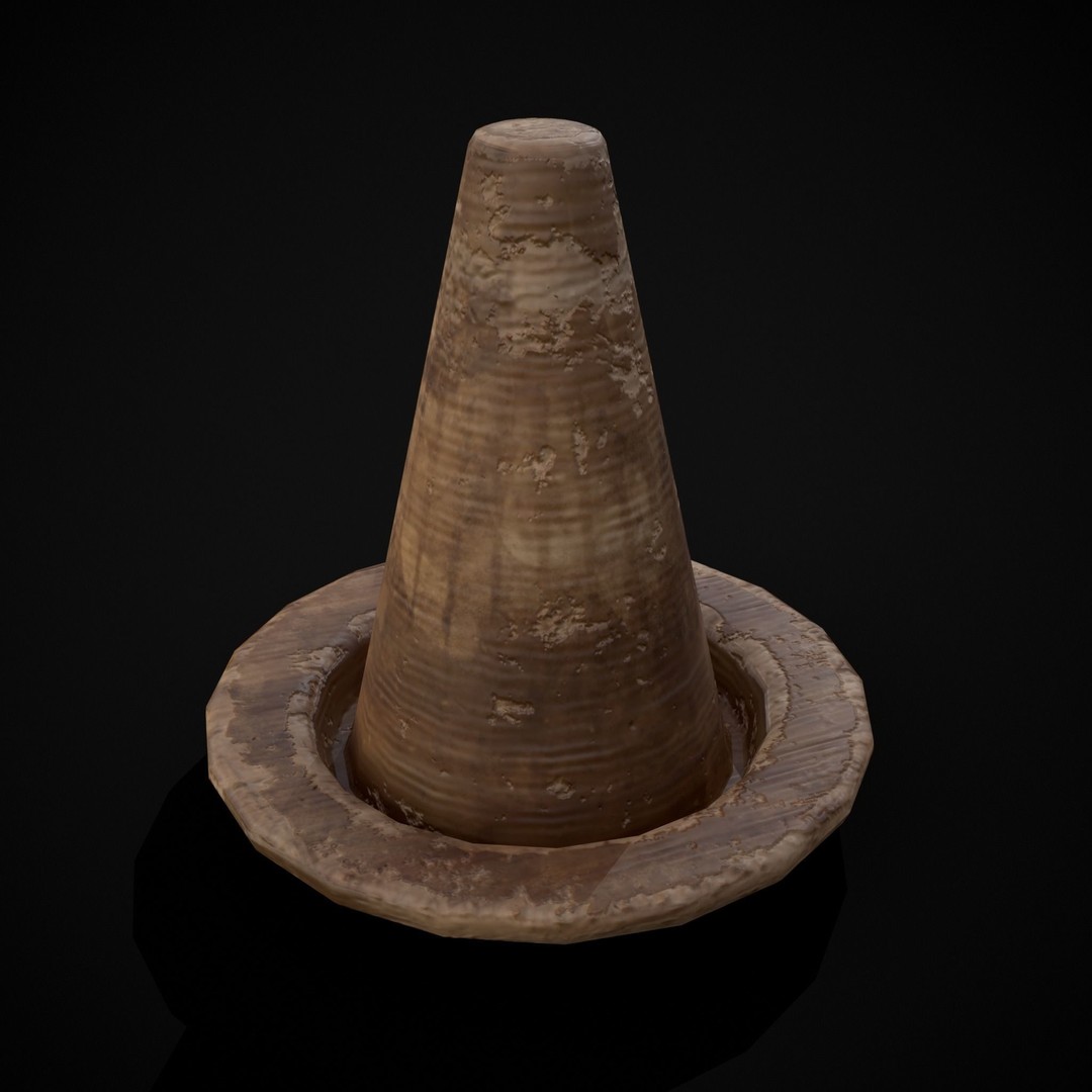 Wooden Medieval Dish Washing Set 3D Model – Low Poly PBR Kitchenware, FBX - View 33