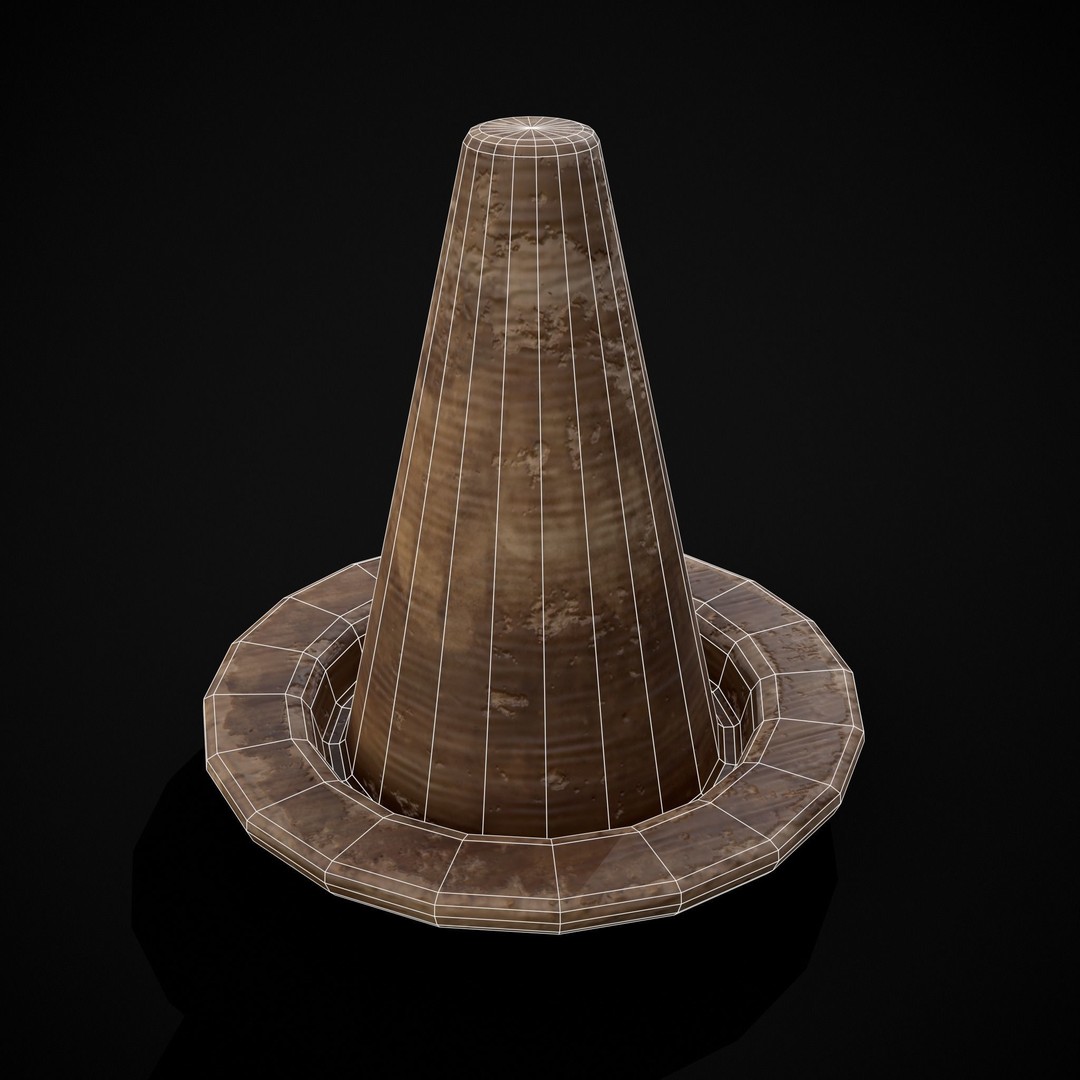 Wooden Medieval Dish Washing Set 3D Model – Low Poly PBR Kitchenware, FBX - View 34