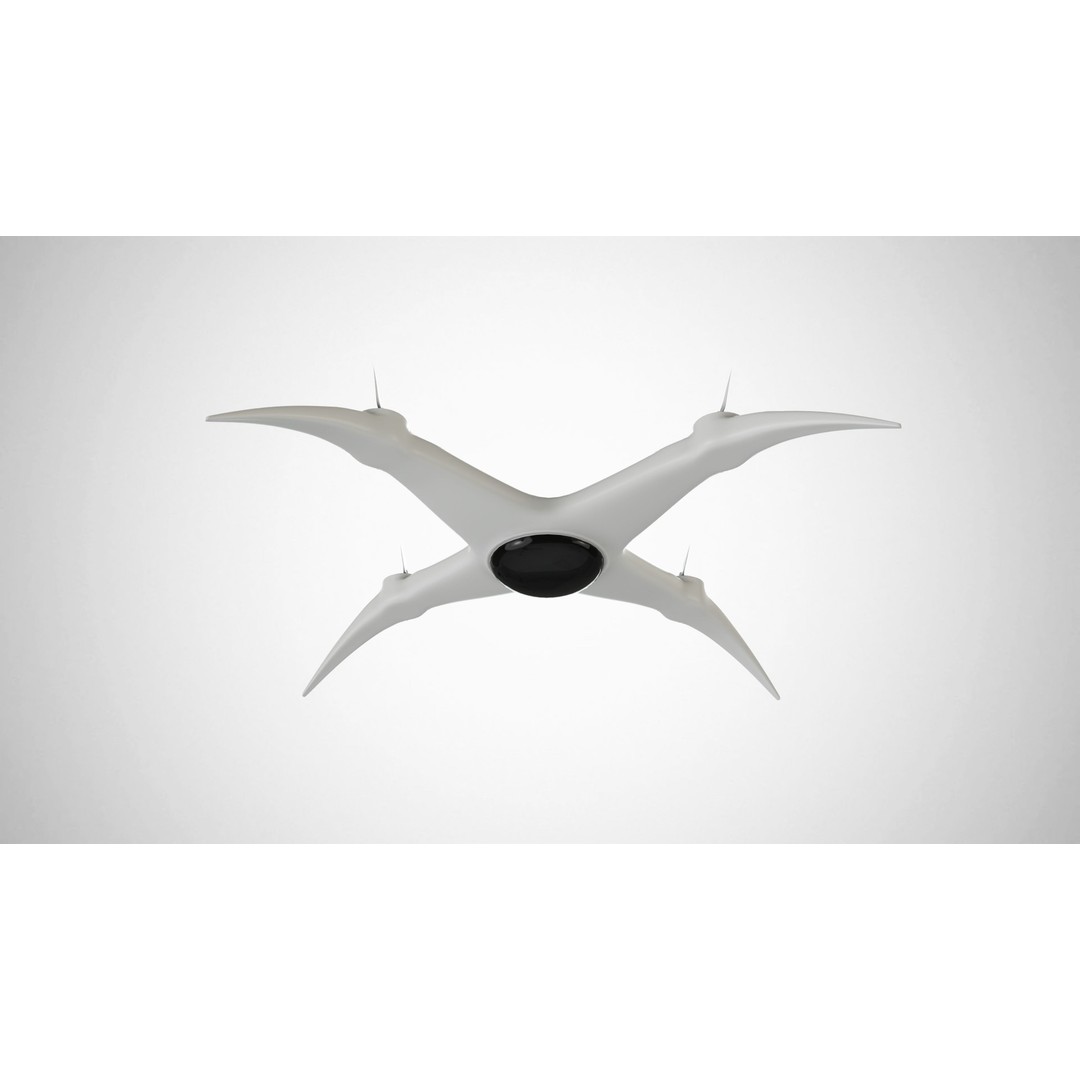 Dji Drone 3D Model – High Detail Quadcopter Asset, FBX, OBJ - View 15
