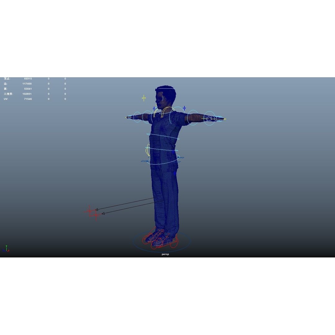Doctor 3D Model – Rigged Low-Poly Character for Animation