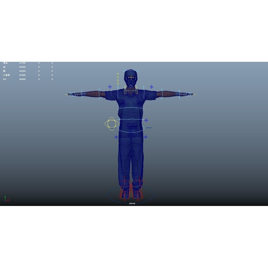 Doctor 3D Model – Rigged Low-Poly Character for Animation - View 21