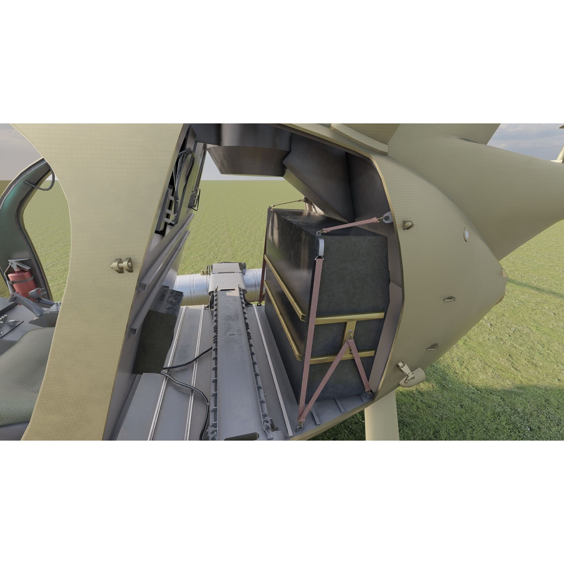 Boeing MH-6M Little Bird - Game-Ready 3D Model - View 19