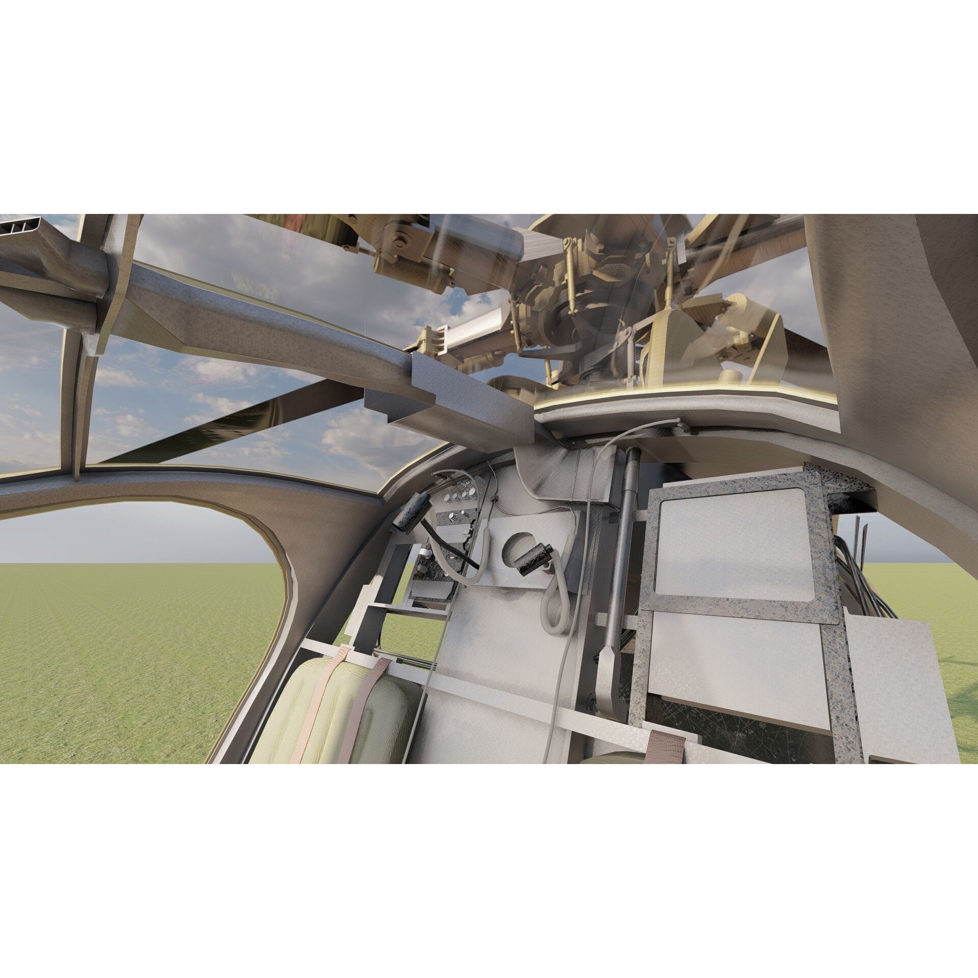 Boeing MH-6M Little Bird - Game-Ready 3D Model - View 22