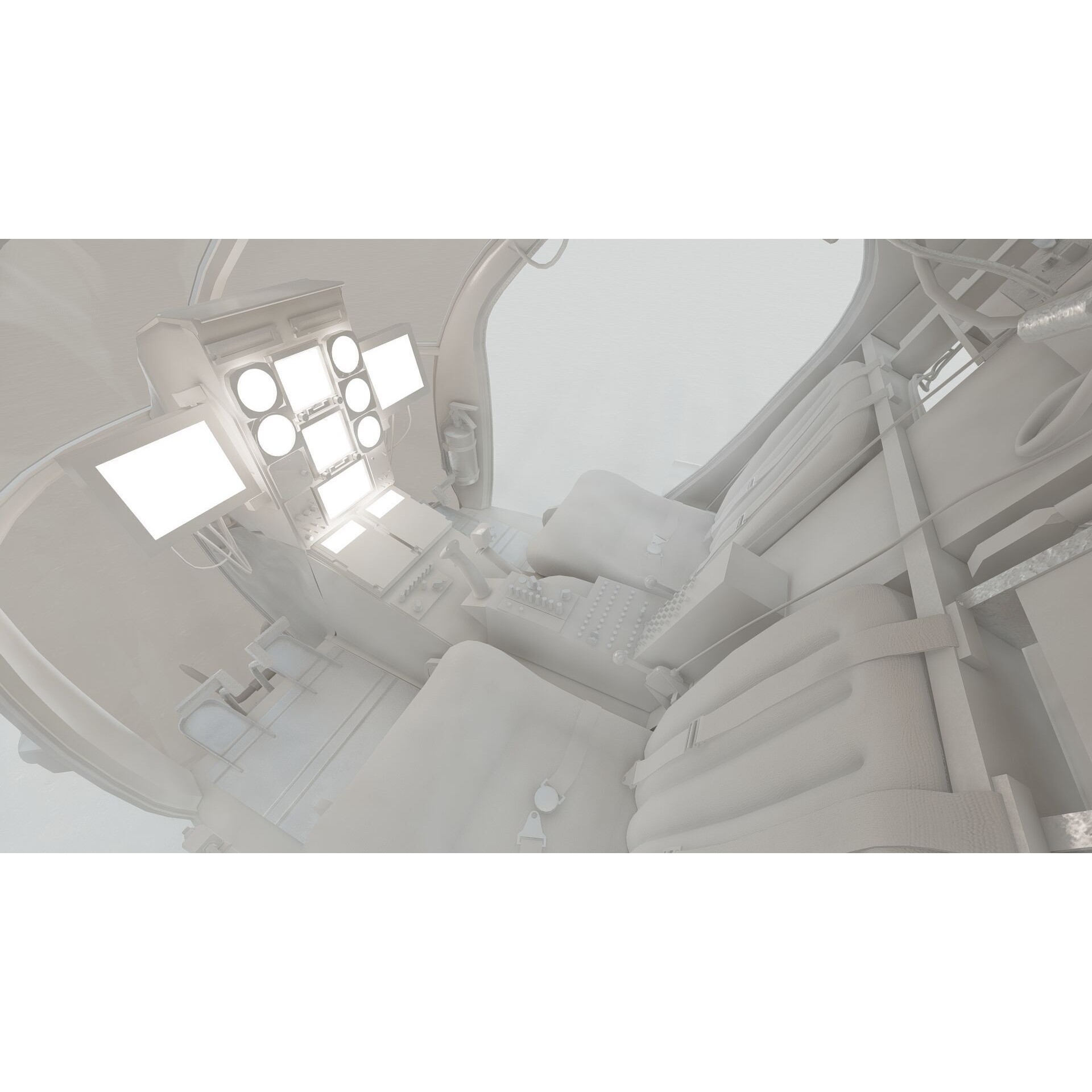 Boeing MH-6M Little Bird - Game-Ready 3D Model - View 32