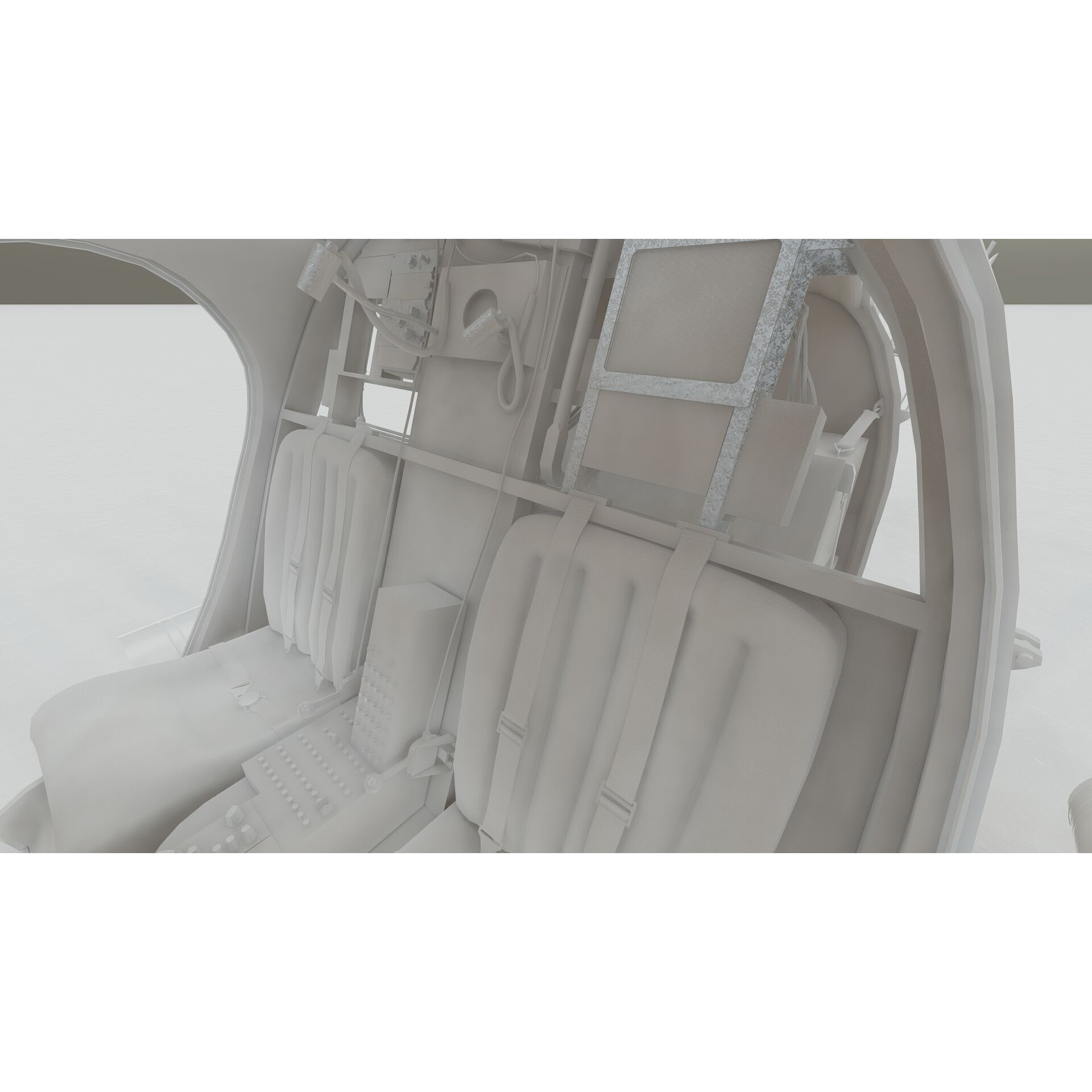 Boeing MH-6M Little Bird - Game-Ready 3D Model - View 34