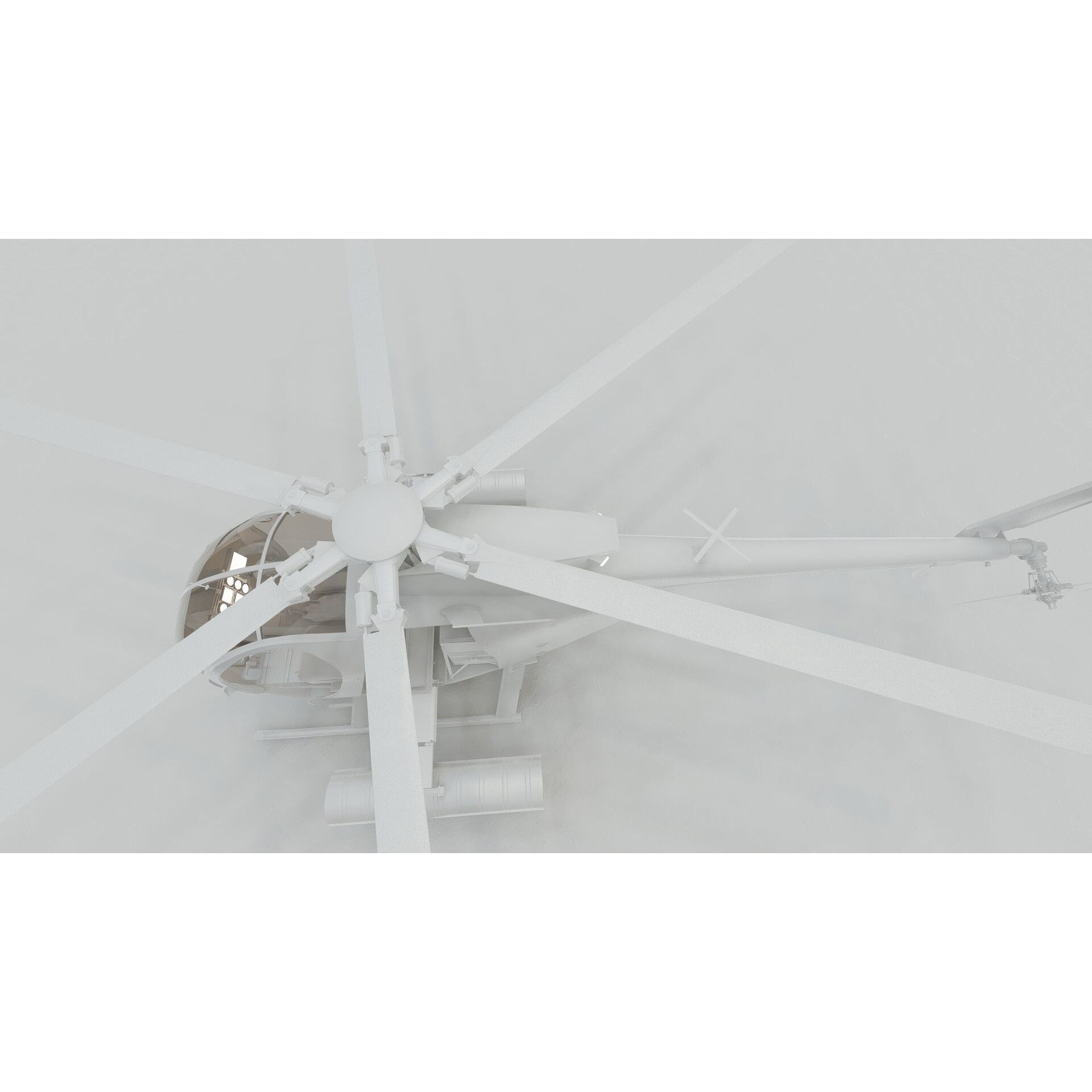 Boeing MH-6M Little Bird - Game-Ready 3D Model - View 39