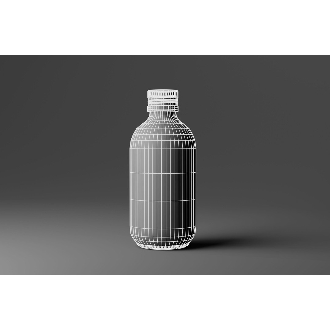 Cosmetic Packaging 3D Model – High Poly Bottle and Tube Designs, FBX/OBJ - View 12