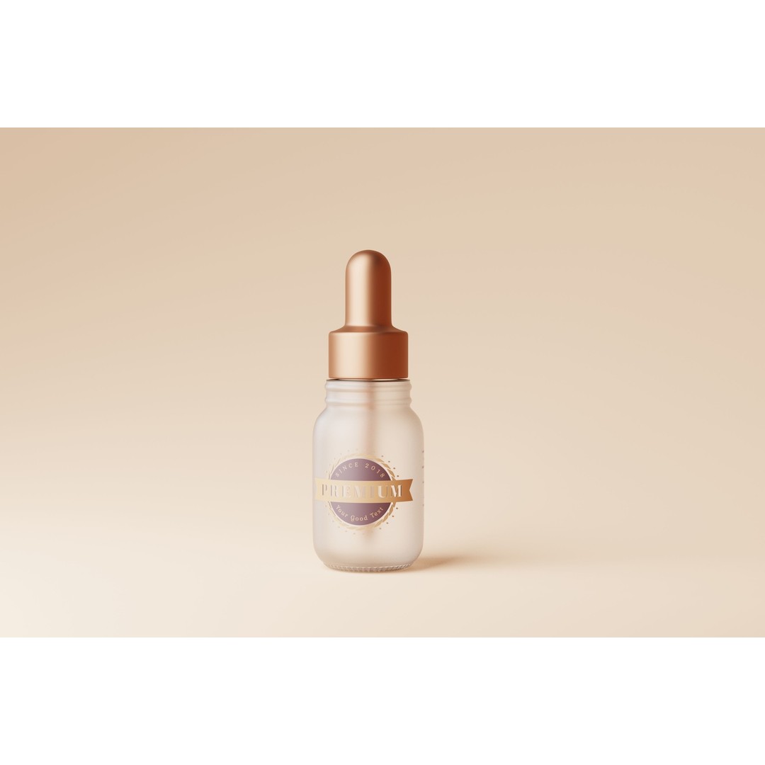 Cosmetic Packaging 3D Model – High Poly Bottle and Tube Designs, FBX/OBJ - View 6