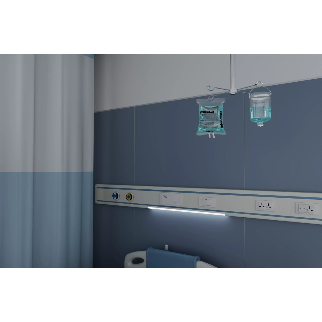 High-Tech Hospital Bed 3D Model – Realistic Medical Equipment, FBX, OBJ - View 12