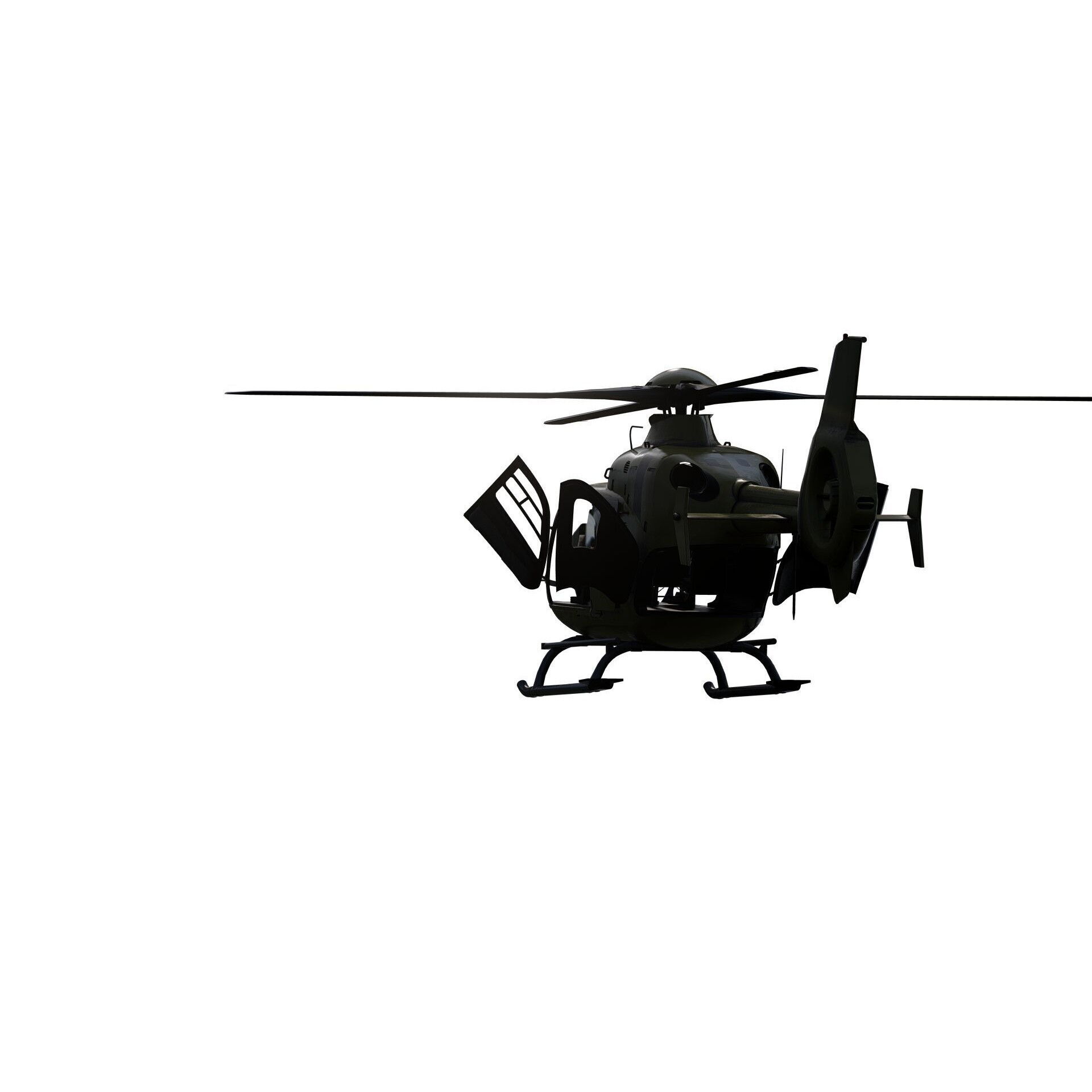 Airbus Helicopter H135 - Game-Ready 3D Model - View 14