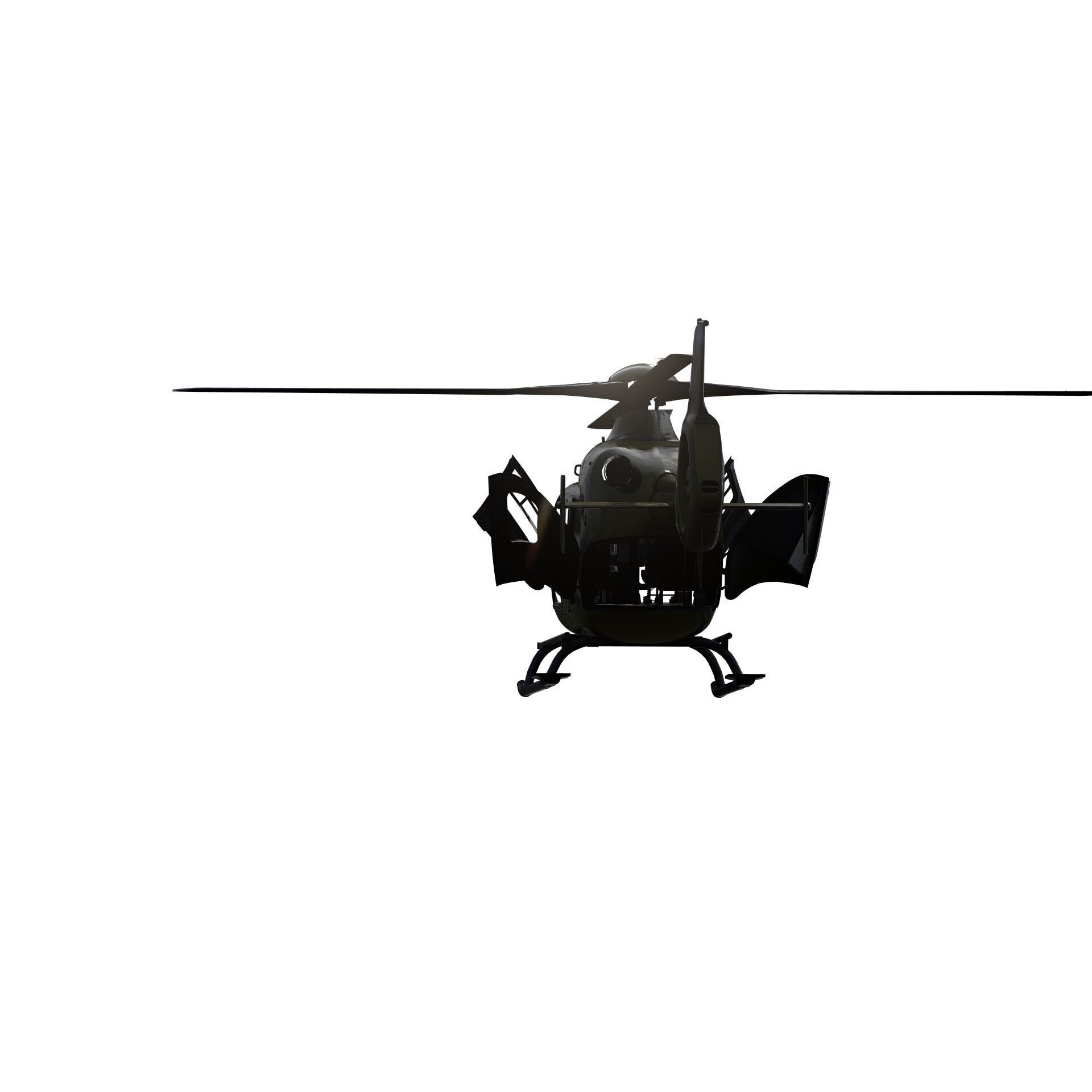 Airbus Helicopter H135 - Game-Ready 3D Model - View 15