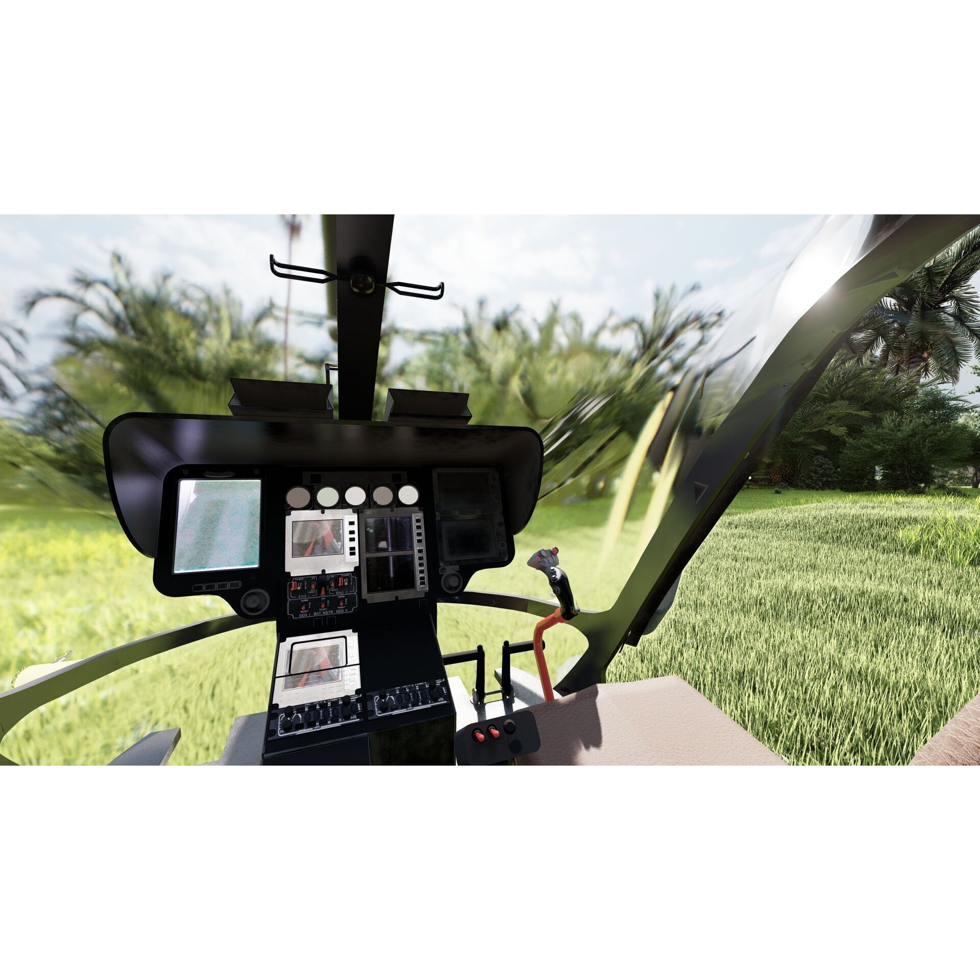 Airbus Helicopter H135 - Game-Ready 3D Model - View 37