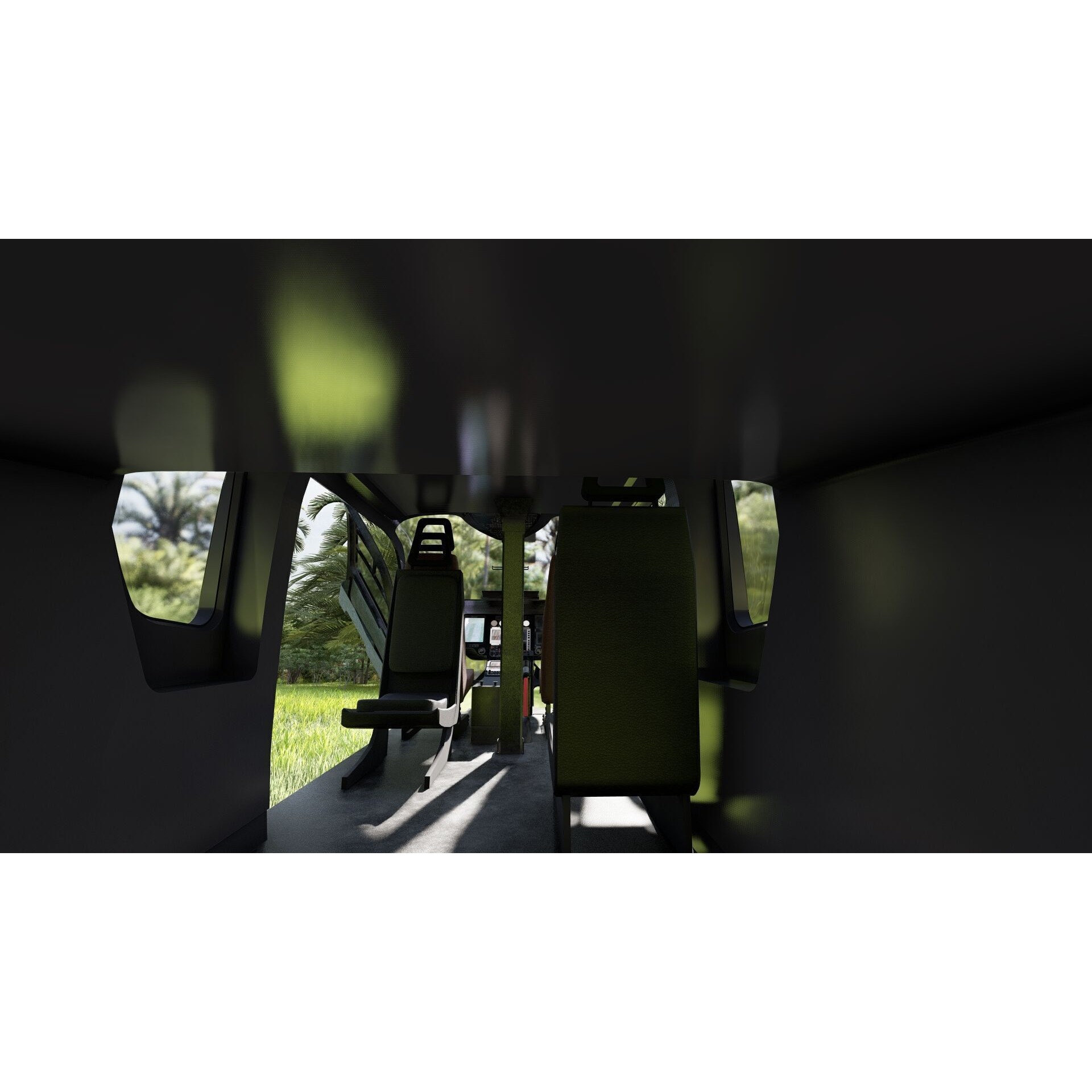 Airbus Helicopter H135 - Game-Ready 3D Model - View 41