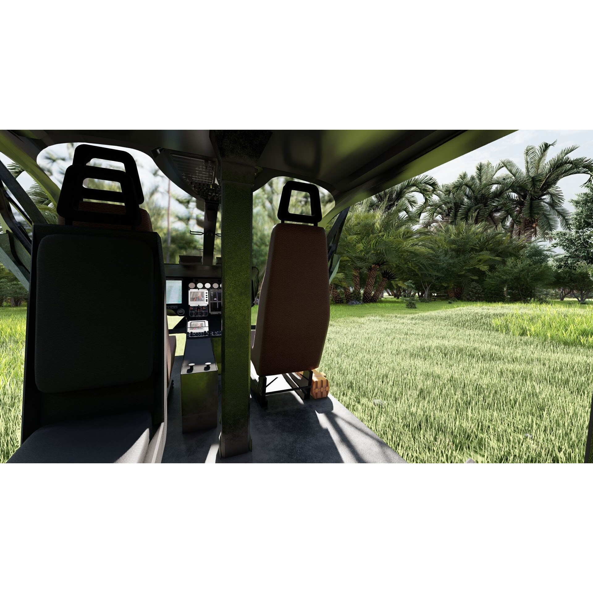 Airbus Helicopter H135 - Game-Ready 3D Model - View 42