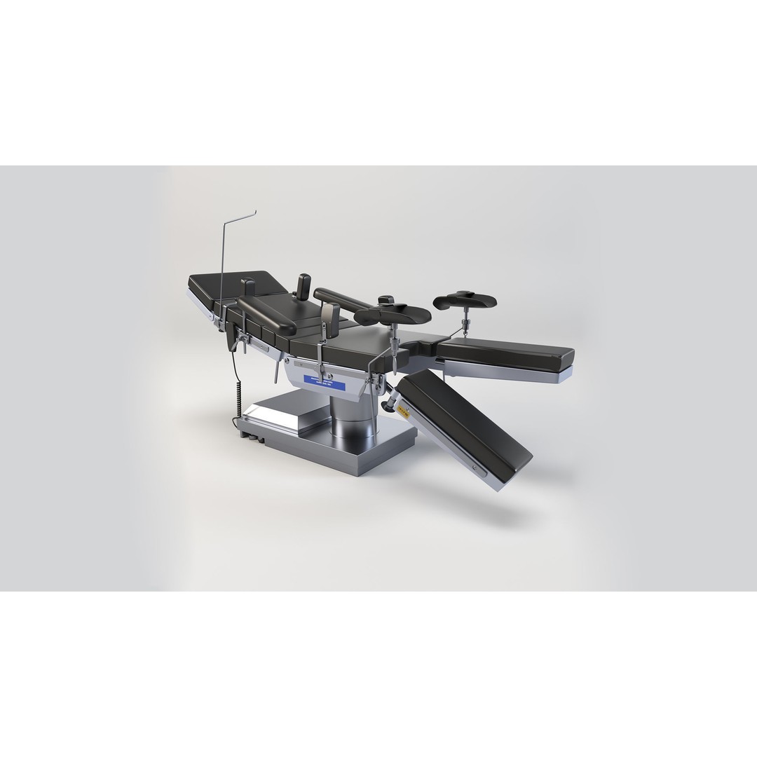 Medical Operating Surgical Bed 3D Model – Low Poly PBR Asset, FBX - View 6
