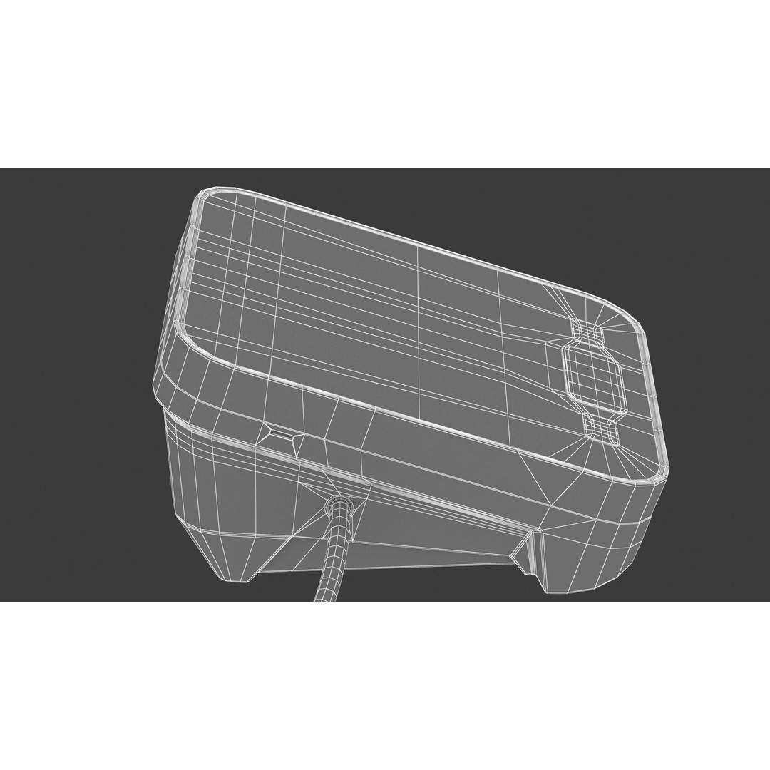 Medical Blood Pressure Machine 3D Model – PBR Textured, Game Ready, FBX - View 18