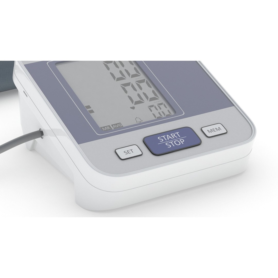 Medical Blood Pressure Machine 3D Model – PBR Textured, Game Ready, FBX - View 7