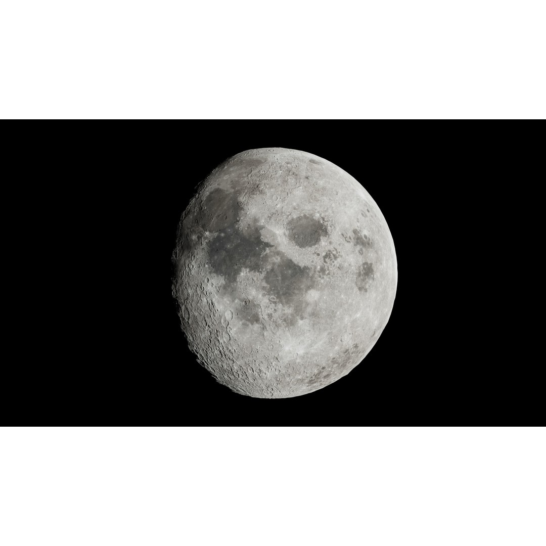 Solar System Planets 3D Model – Low Poly Game Asset, Blender, FBX, OBJ - View 5