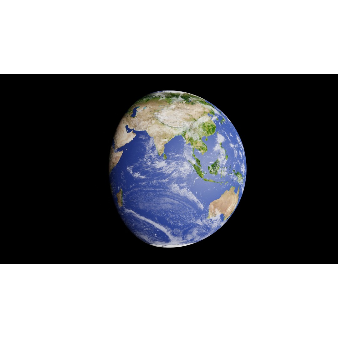 Solar System Planets 3D Model – Low Poly Game Asset, Blender, FBX, OBJ - View 8