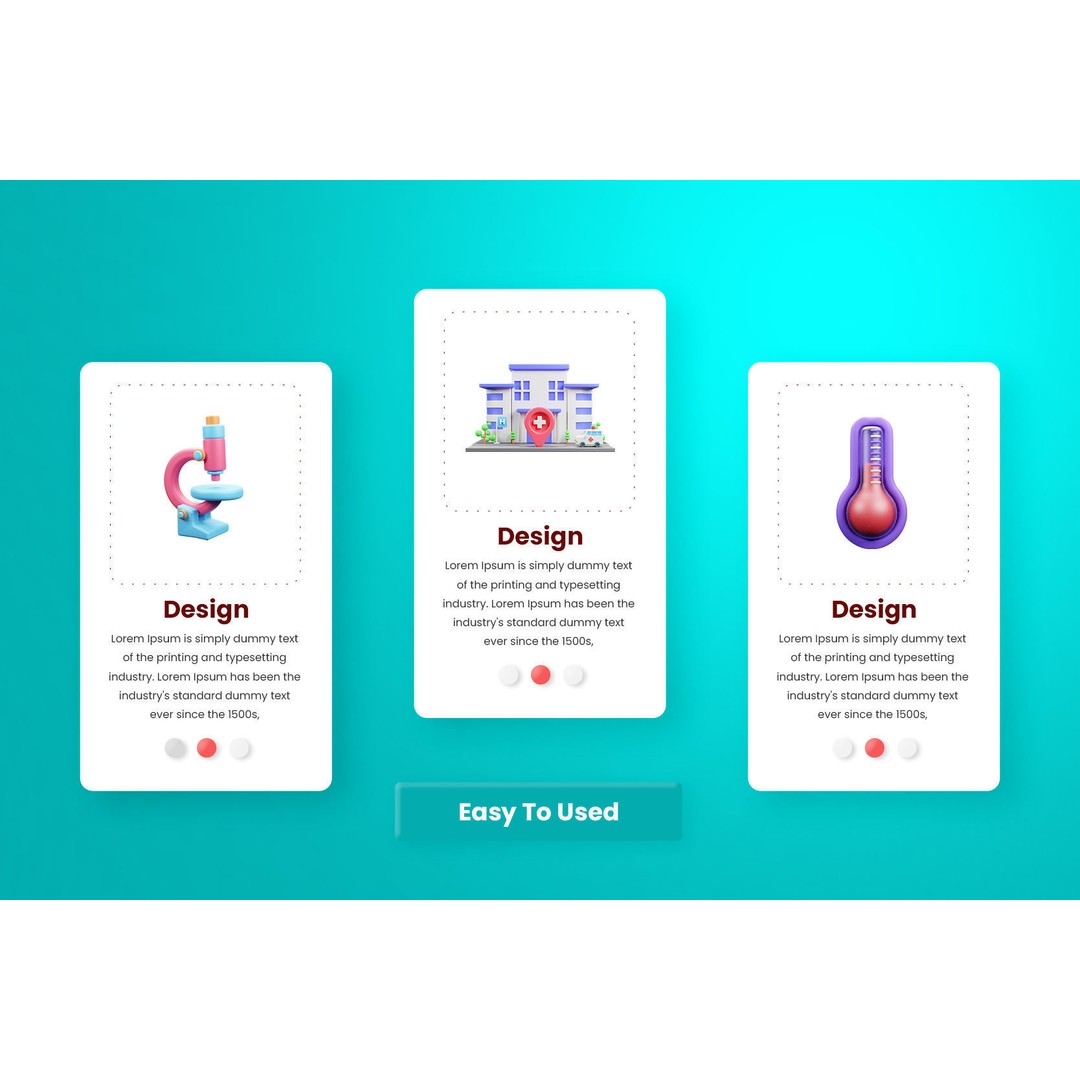 Medical Equipment Icon 3D Model – High Quality Pack for Design - View 4