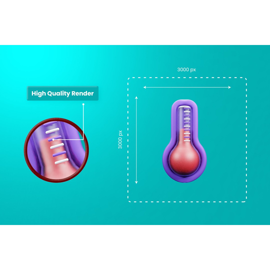 Medical Equipment Icon 3D Model – High Quality Pack for Design - View 5