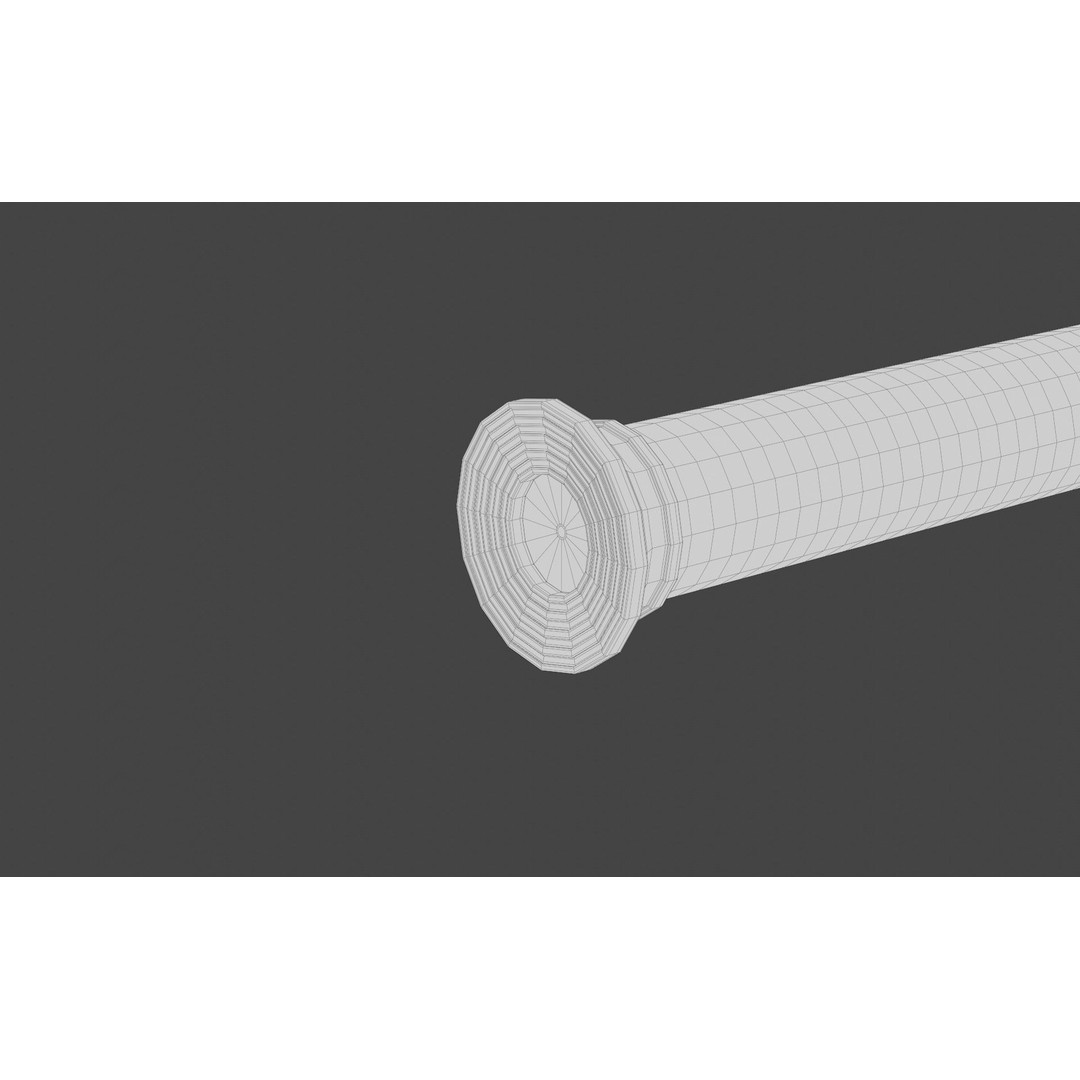 Spyglass 3D Model – Vintage Optical Device, PBR Textures, Blender - View 14