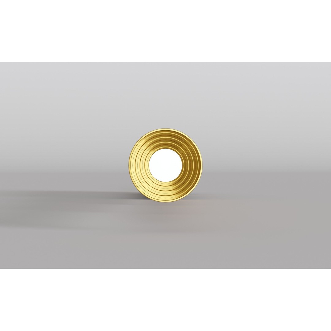 Spyglass 3D Model – Vintage Optical Device, PBR Textures, Blender - View 9