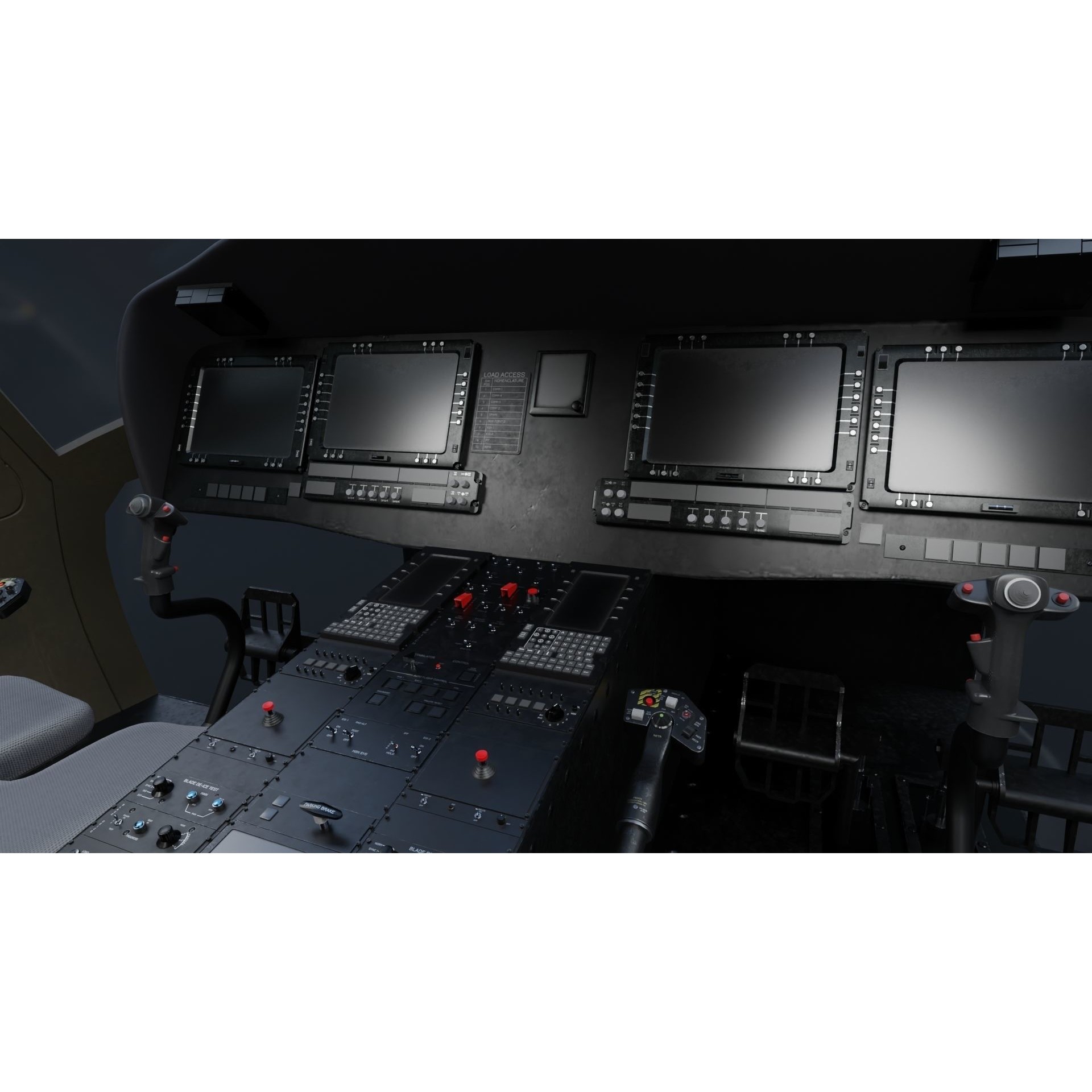 Sikorsky UH-60 Black Hawk - Game-Ready 3D Model - View 3