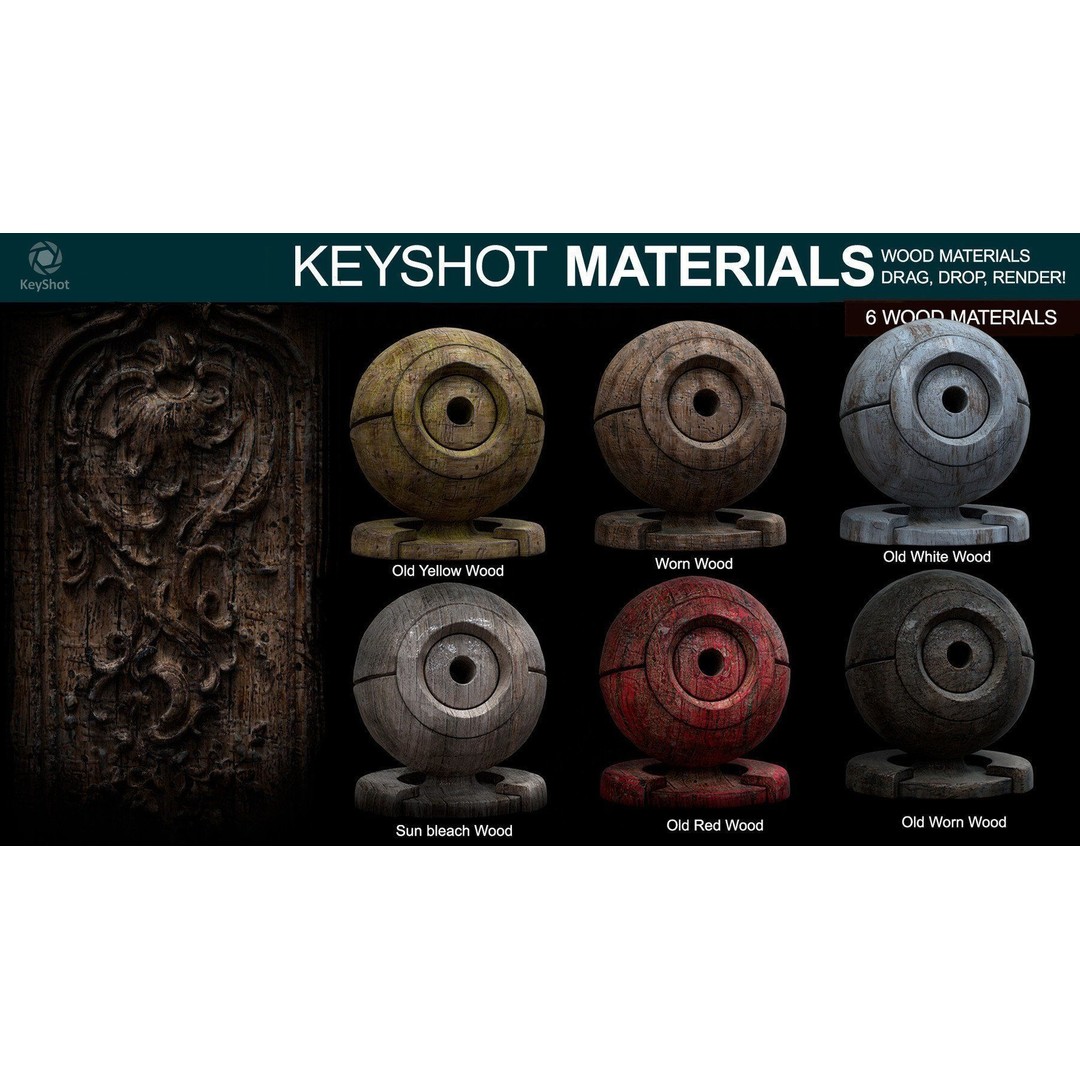 Keyshot Materials 3D Model – Ultimate Bundle with Textures & More