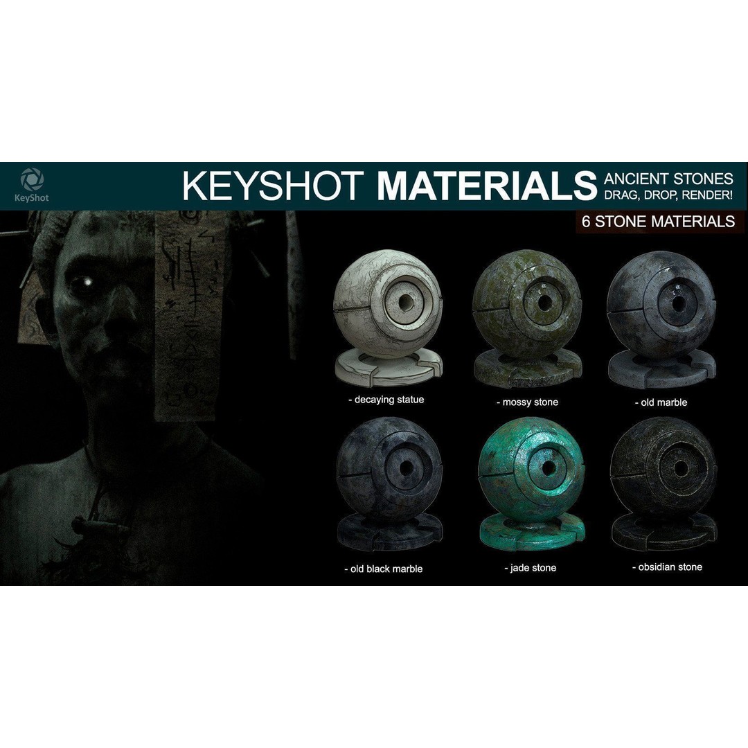 Keyshot Materials 3D Model – Ultimate Bundle with Textures & More - View 5