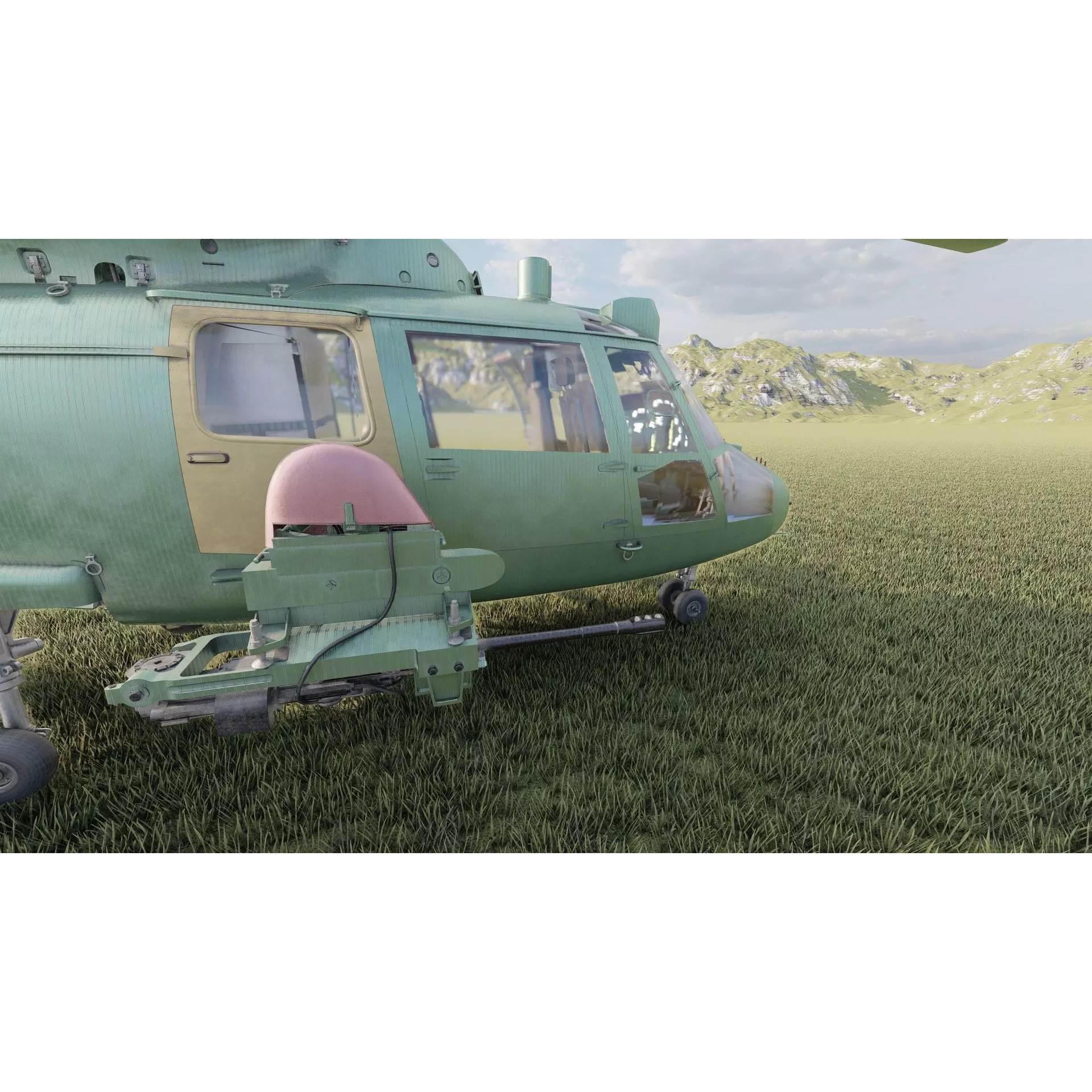 Harbin Z-9 - Game-Ready 3D Model - View 16