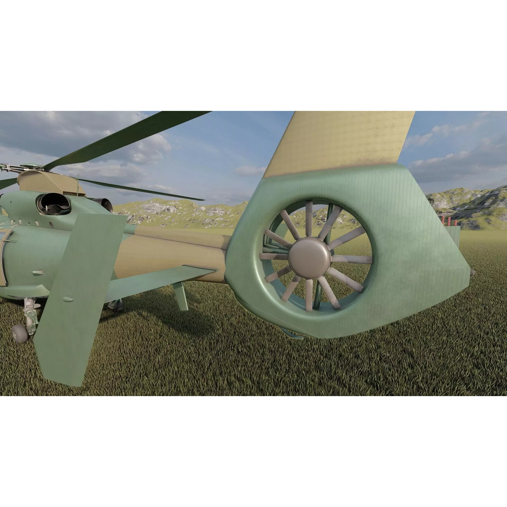 Harbin Z-9 - Game-Ready 3D Model - View 22