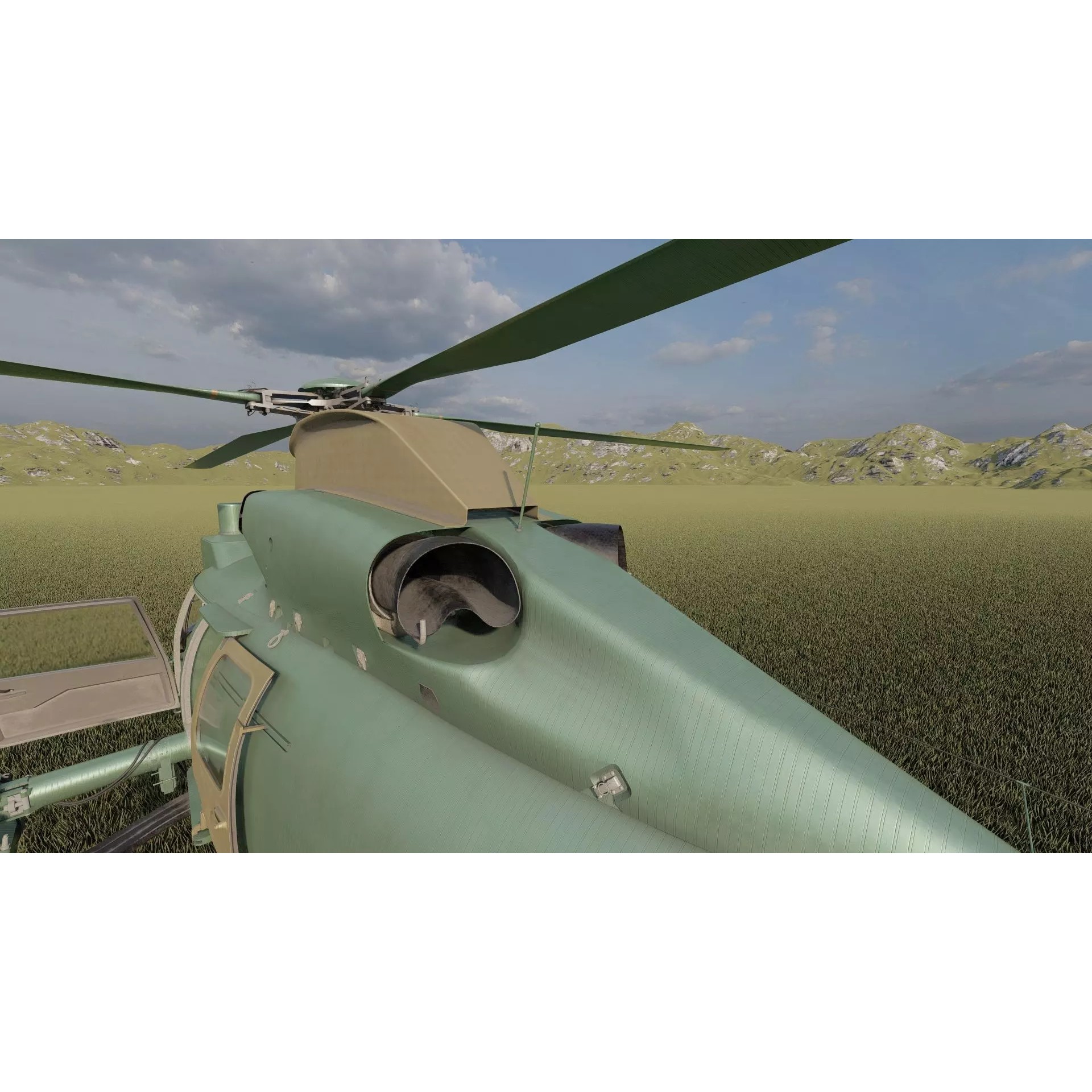Harbin Z-9 - Game-Ready 3D Model - View 23